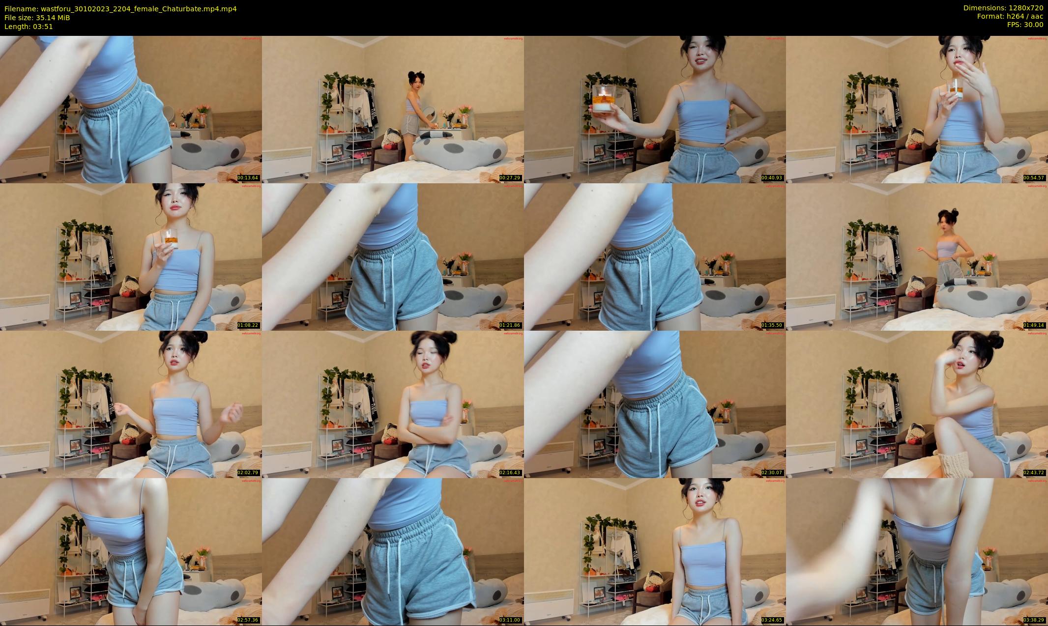 wastforu — 4 minute Chaturbate female cam show recording, 720p, Oct 30, 2023