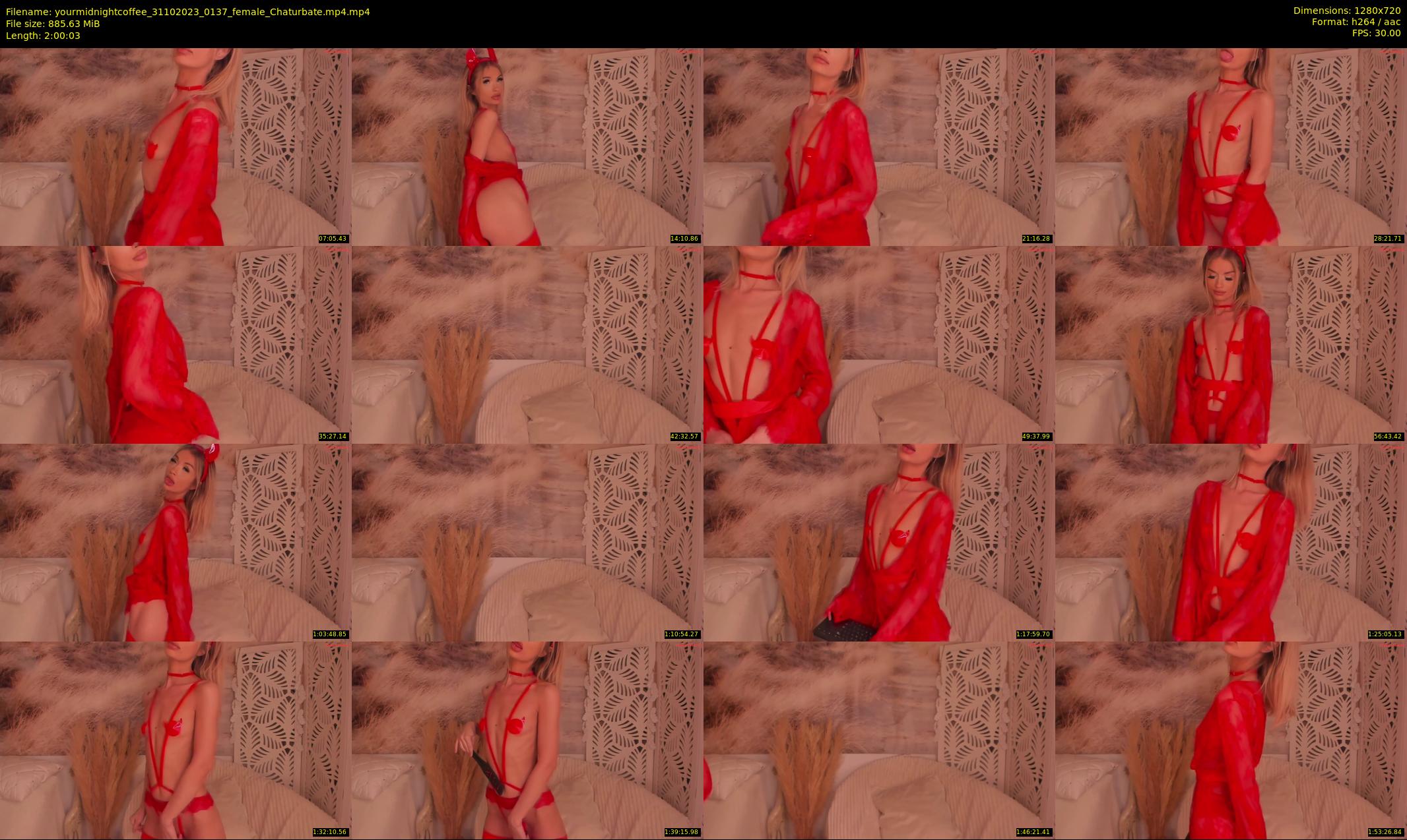 yourmidnightcoffee — 121 minute Chaturbate female cam show recording, 720p, Oct 31, 2023