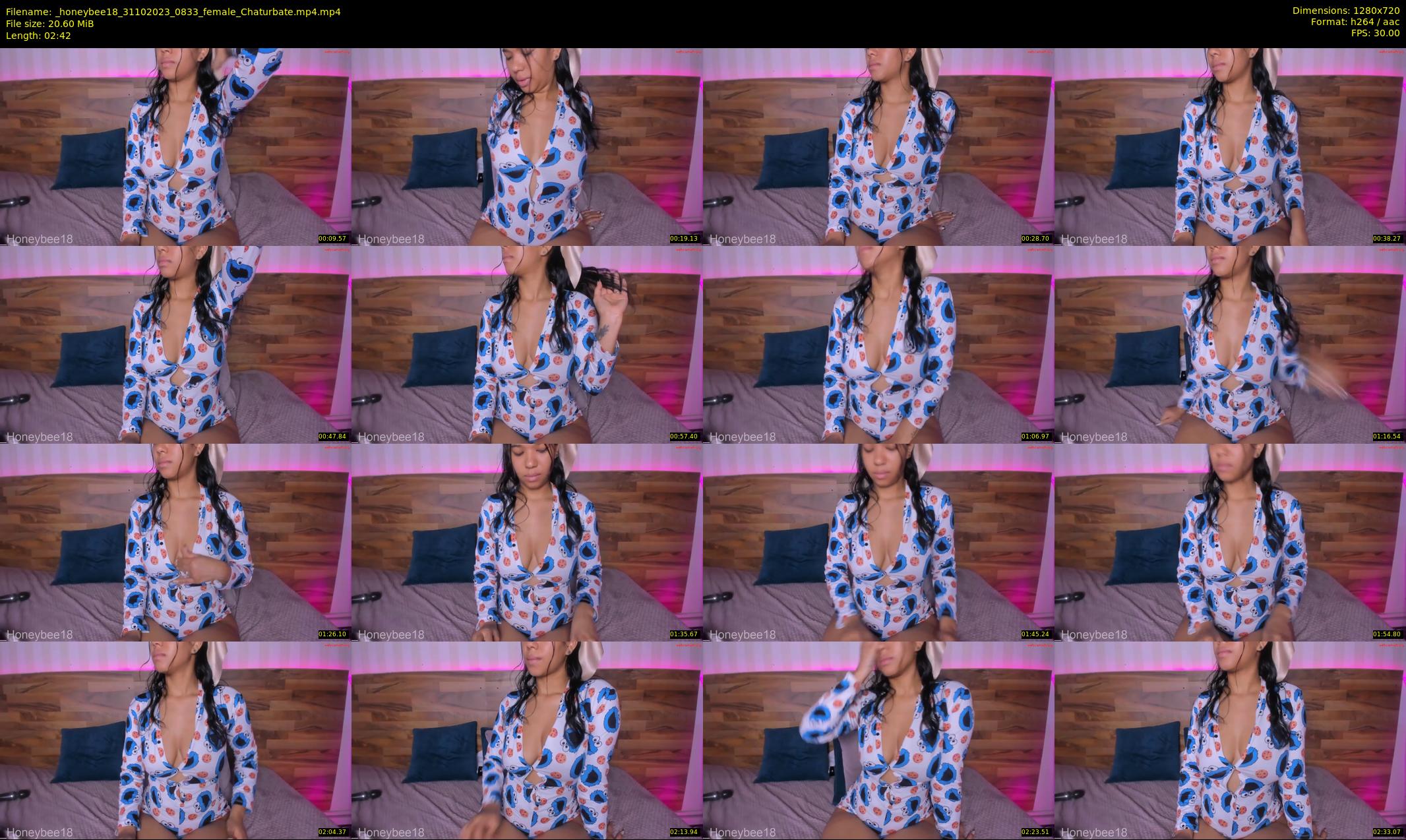 _honeybee18 — 3 minute Chaturbate female cam show recording, 720p, Oct 31, 2023