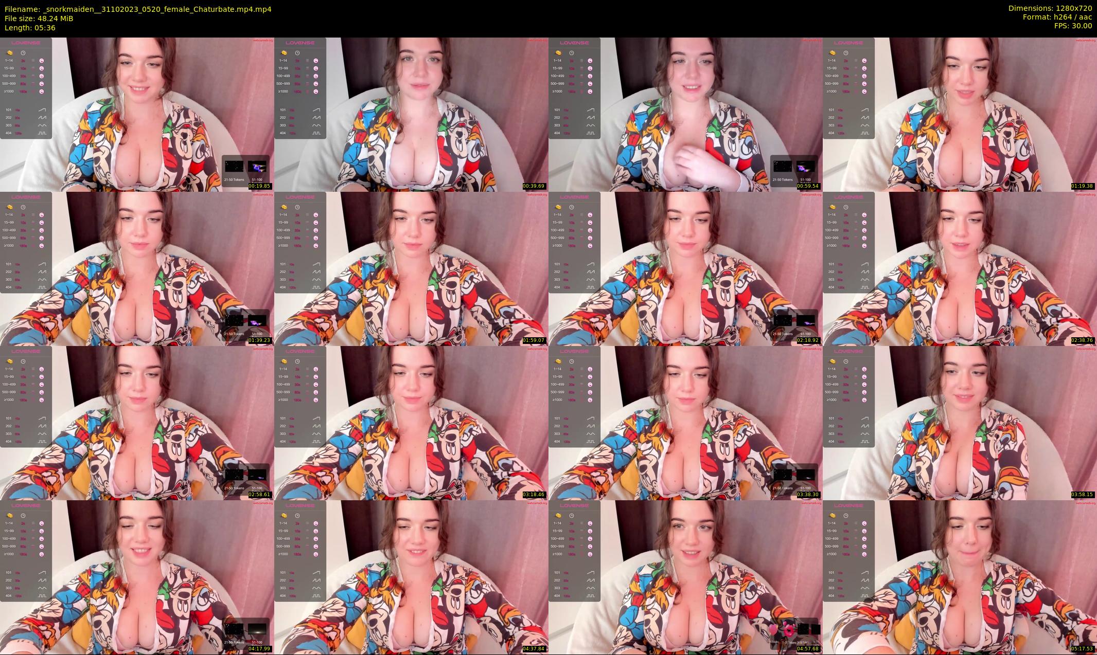 _snorkmaiden_ — 6 minute Chaturbate female cam show recording, 720p, Oct 31, 2023