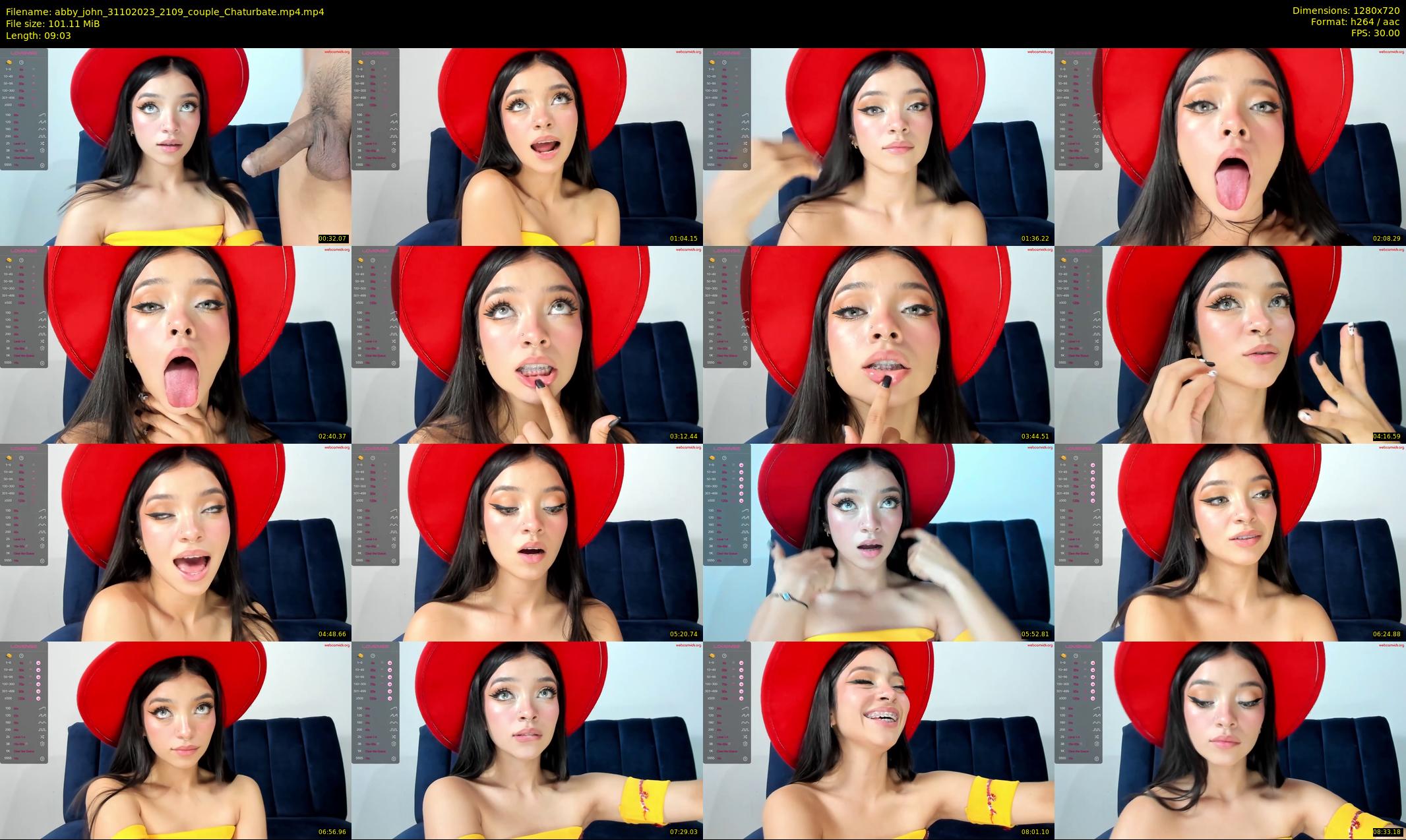 abby_john — 10 minute Chaturbate couple cam show recording, 720p, Oct 31, 2023