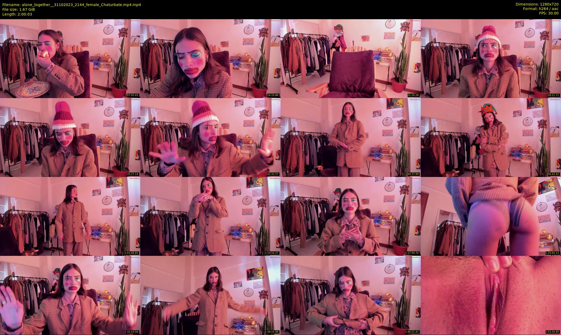 alone_together_ — 121 minute Chaturbate female cam show recording, 720p, Oct 31, 2023