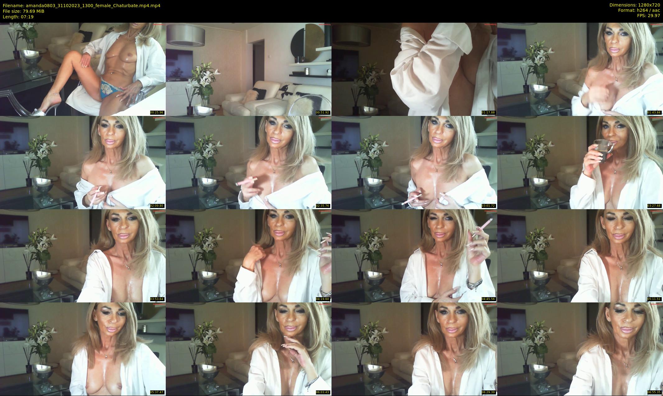 amanda0803 — 8 minute Chaturbate female cam show recording, 720p, Oct 31, 2023