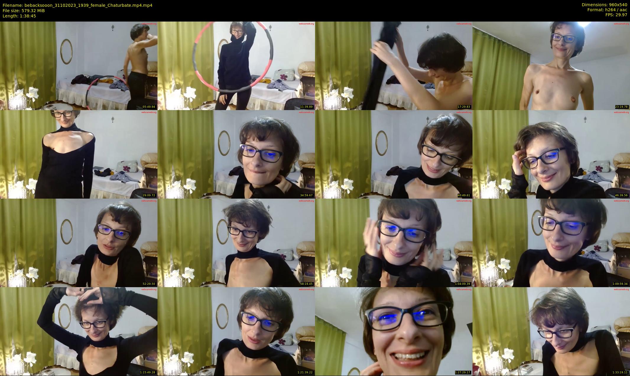 bebacksooon — 99 minute Chaturbate female cam show recording, 480p, Oct 31, 2023