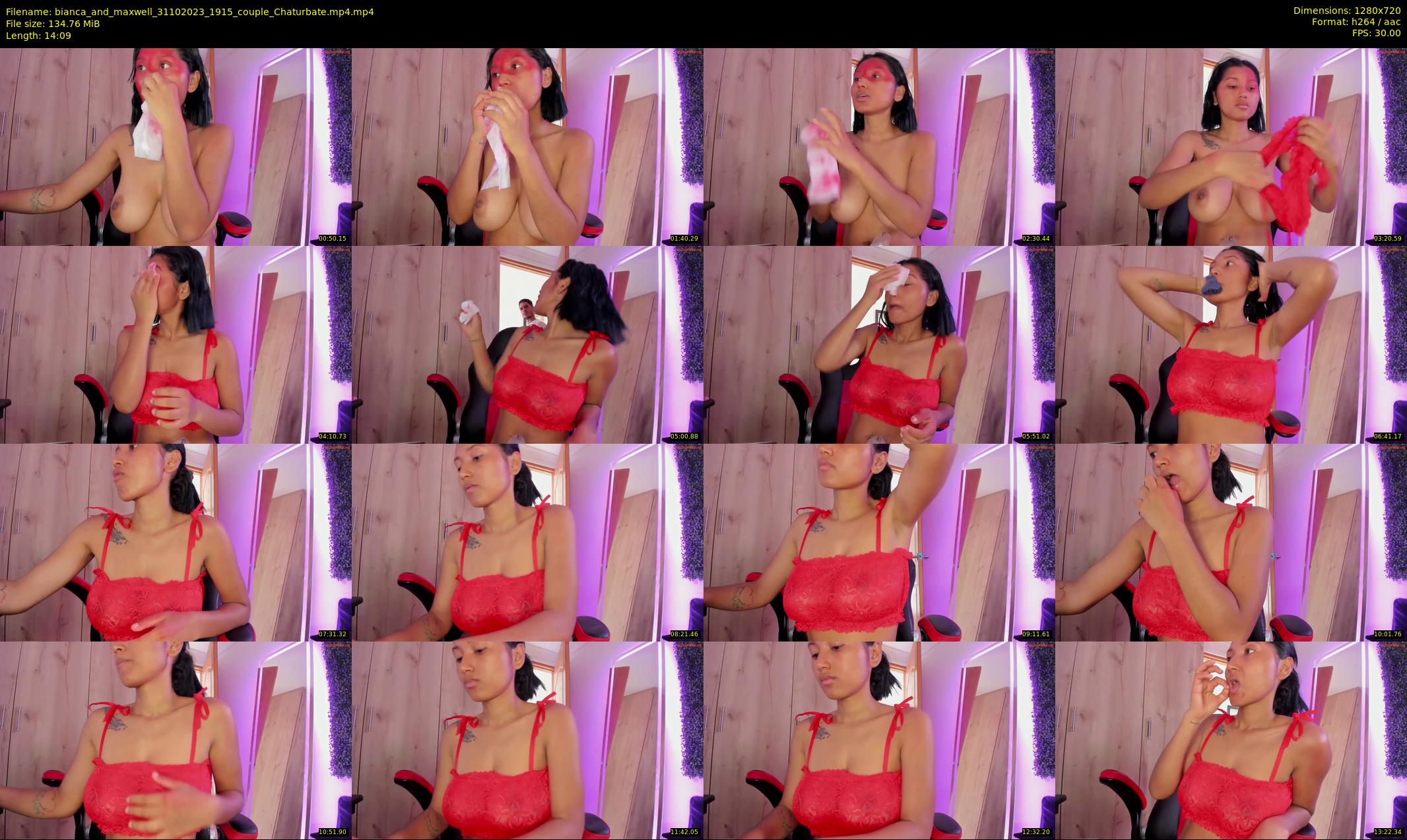 bianca_and_maxwell — 15 minute Chaturbate couple cam show recording, 720p, Oct 31, 2023