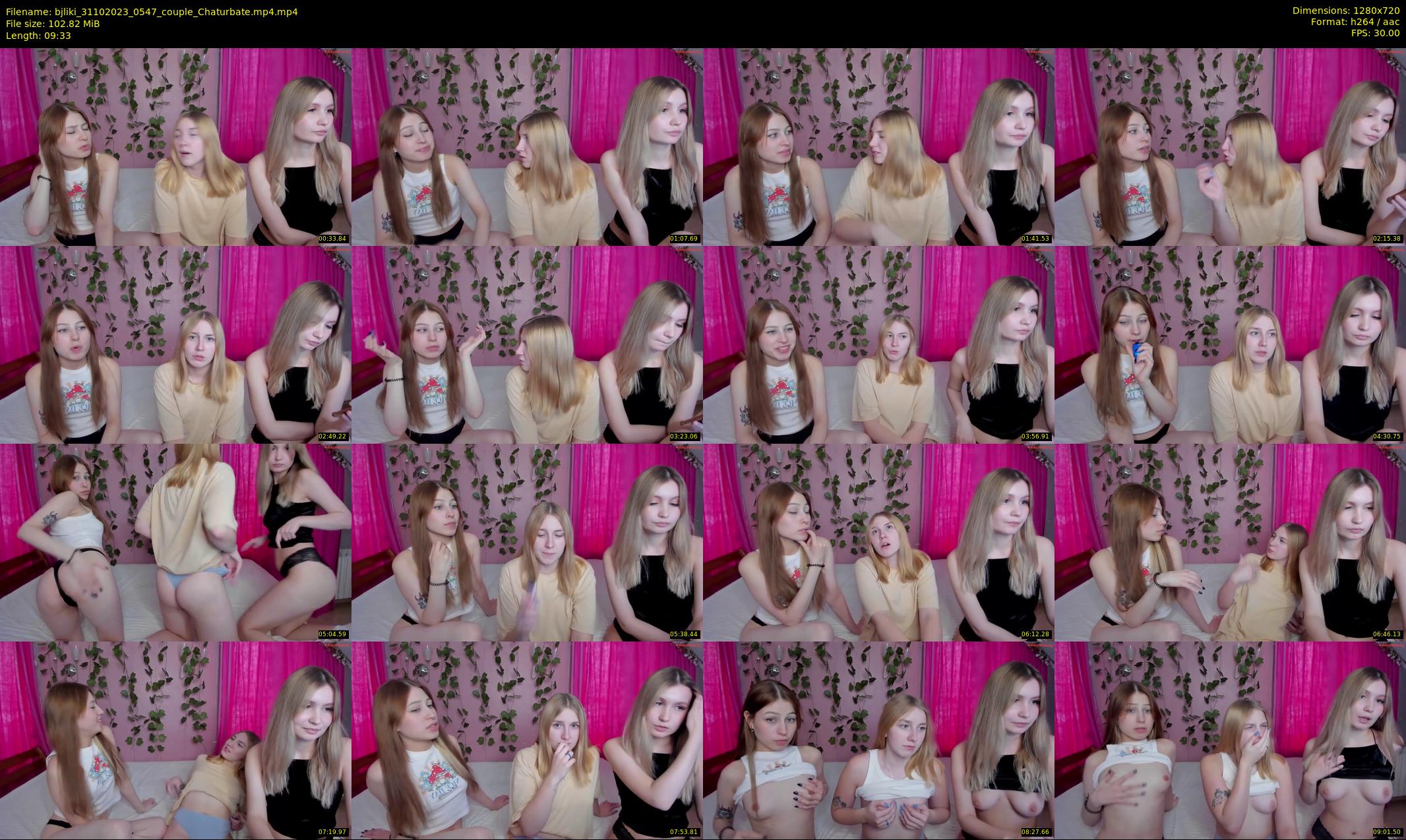 bjliki — 10 minute Chaturbate couple cam show recording, 720p, Oct 31, 2023