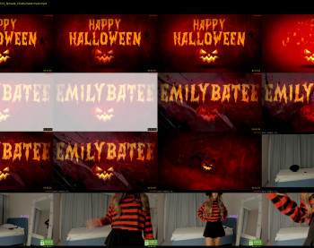 emilybatee — 8 minute Chaturbate female cam show recording, 720p, Oct 31, 2023