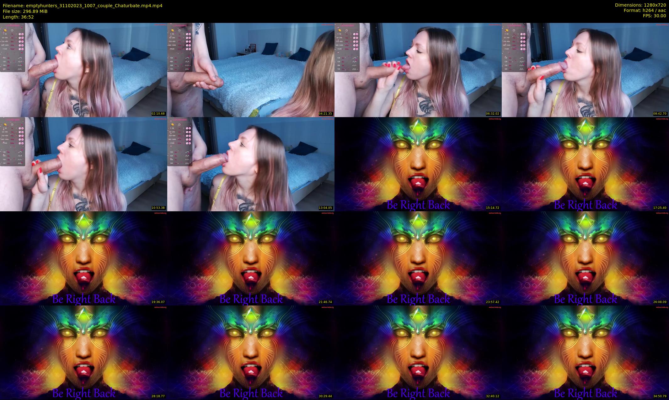 emptyhunters — 37 minute Chaturbate couple cam show recording, 720p, Oct 31, 2023
