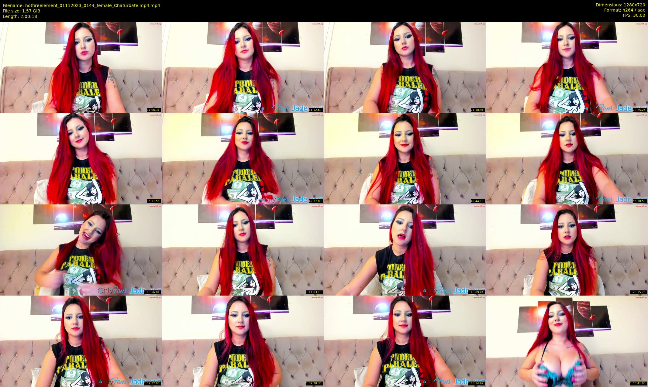 hotfireelement — 121 minute Chaturbate couple cam show recording, 720p, Nov 1, 2023