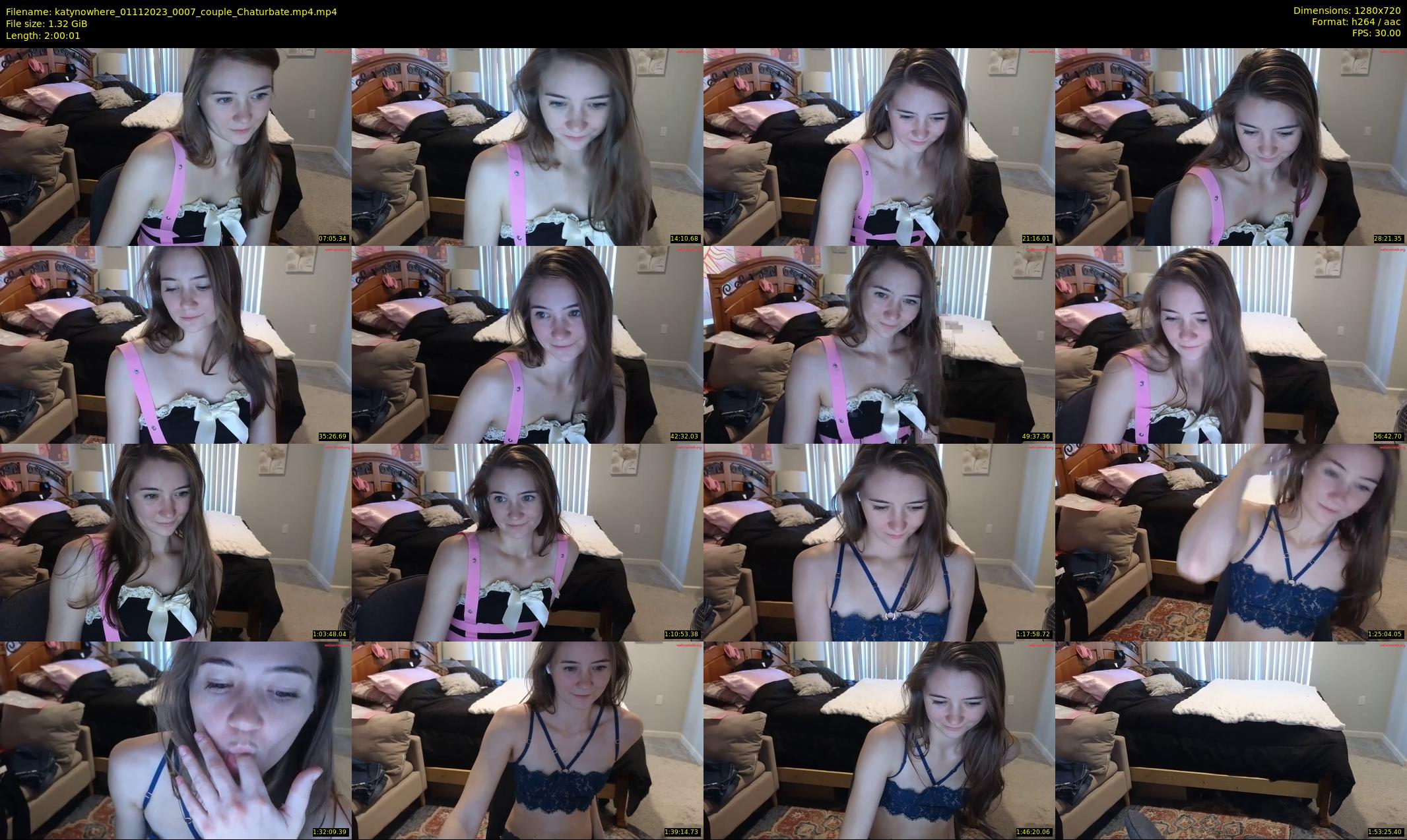 katynowhere — 121 minute Chaturbate female cam show recording, 720p, Nov 1, 2023