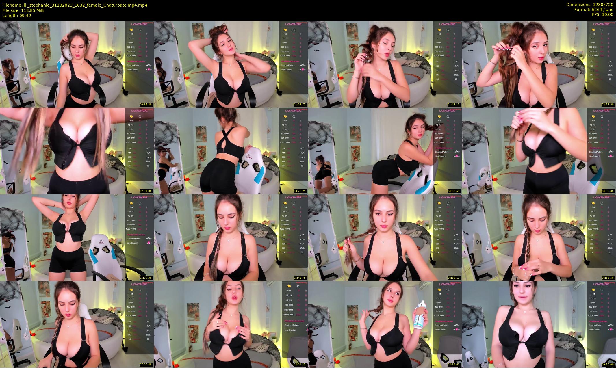 lil_stephanie — 10 minute Chaturbate female cam show recording, 720p, Oct 31, 2023