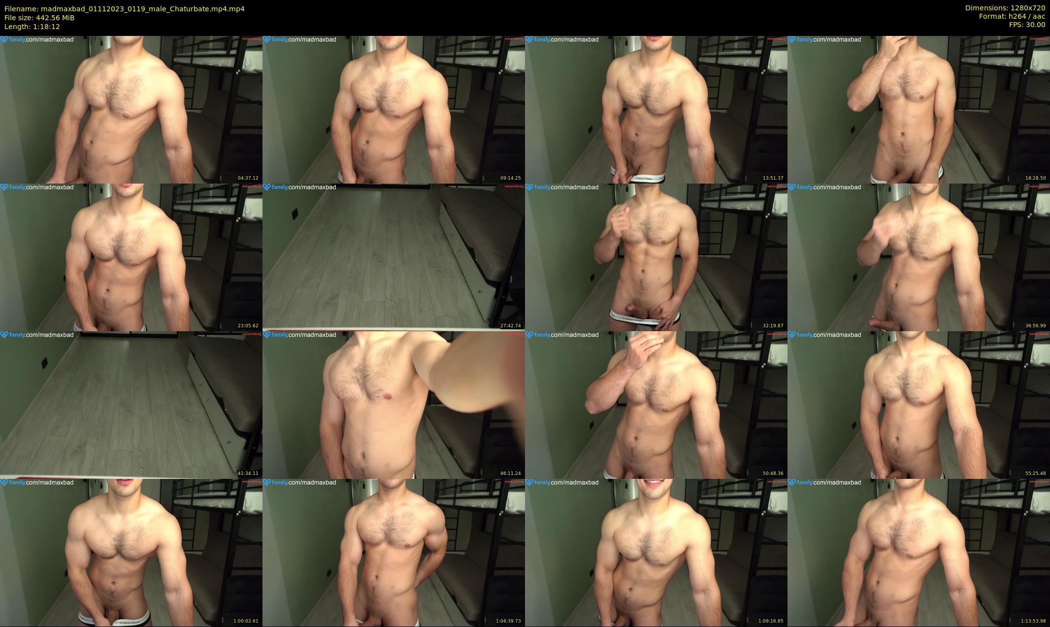 madmaxbad — 79 minute Chaturbate male cam show recording, 720p, Nov 1, 2023
