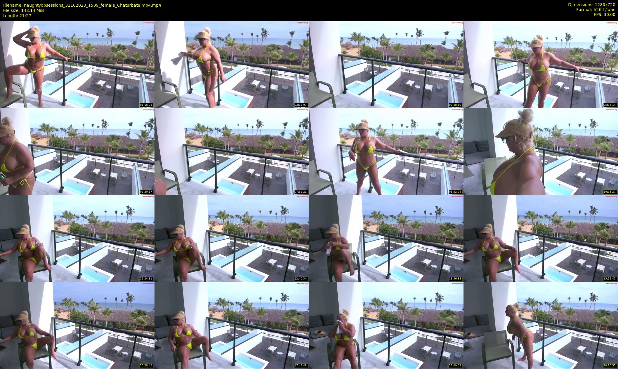naughtyobsessions — 22 minute Chaturbate female cam show recording, 720p, Oct 31, 2023