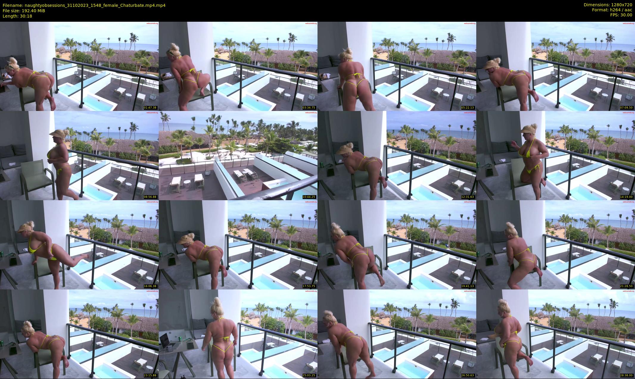 naughtyobsessions — 31 minute Chaturbate female cam show recording, 720p, Oct 31, 2023