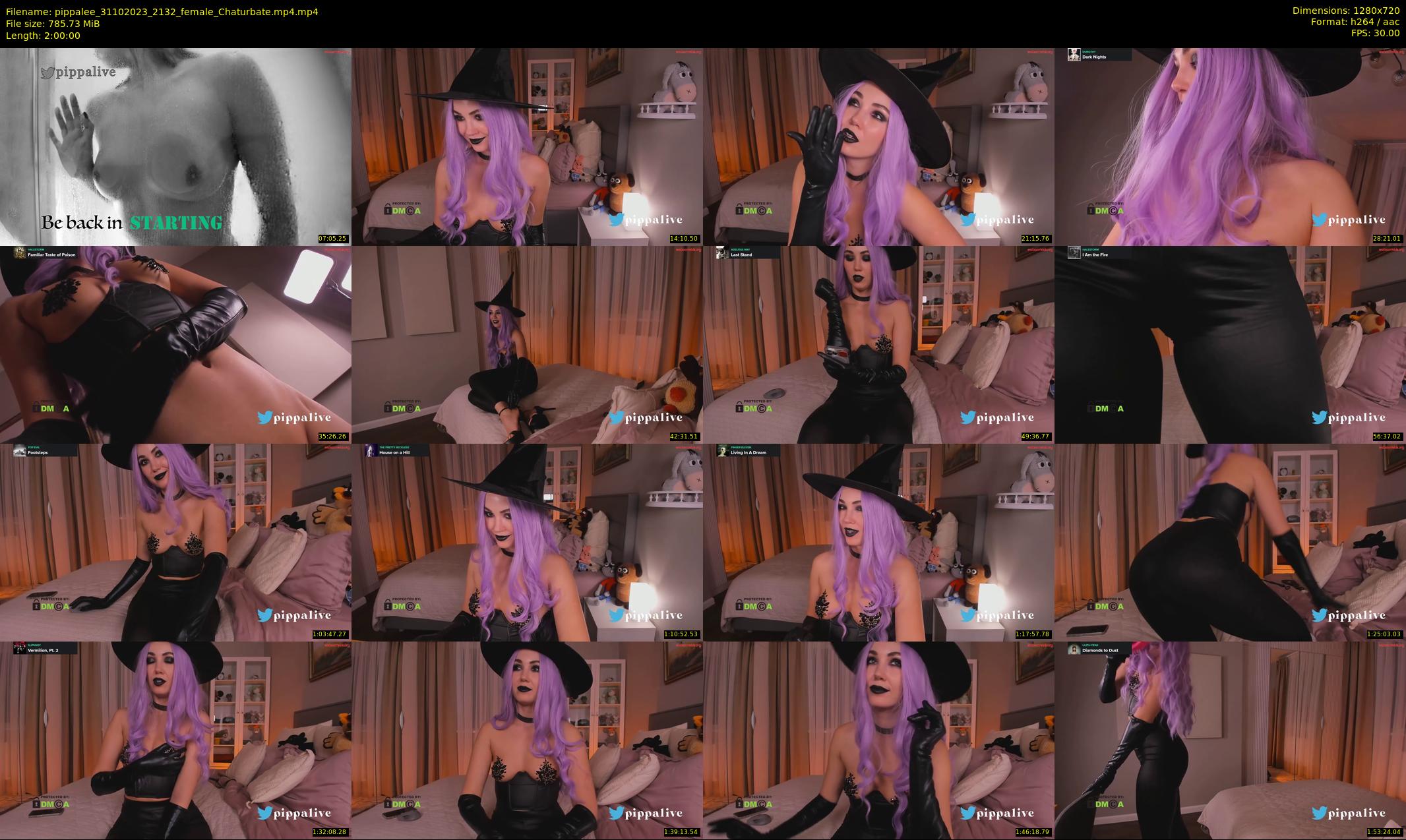 pippalee — 120 minute Chaturbate female cam show recording, 720p, Oct 31, 2023