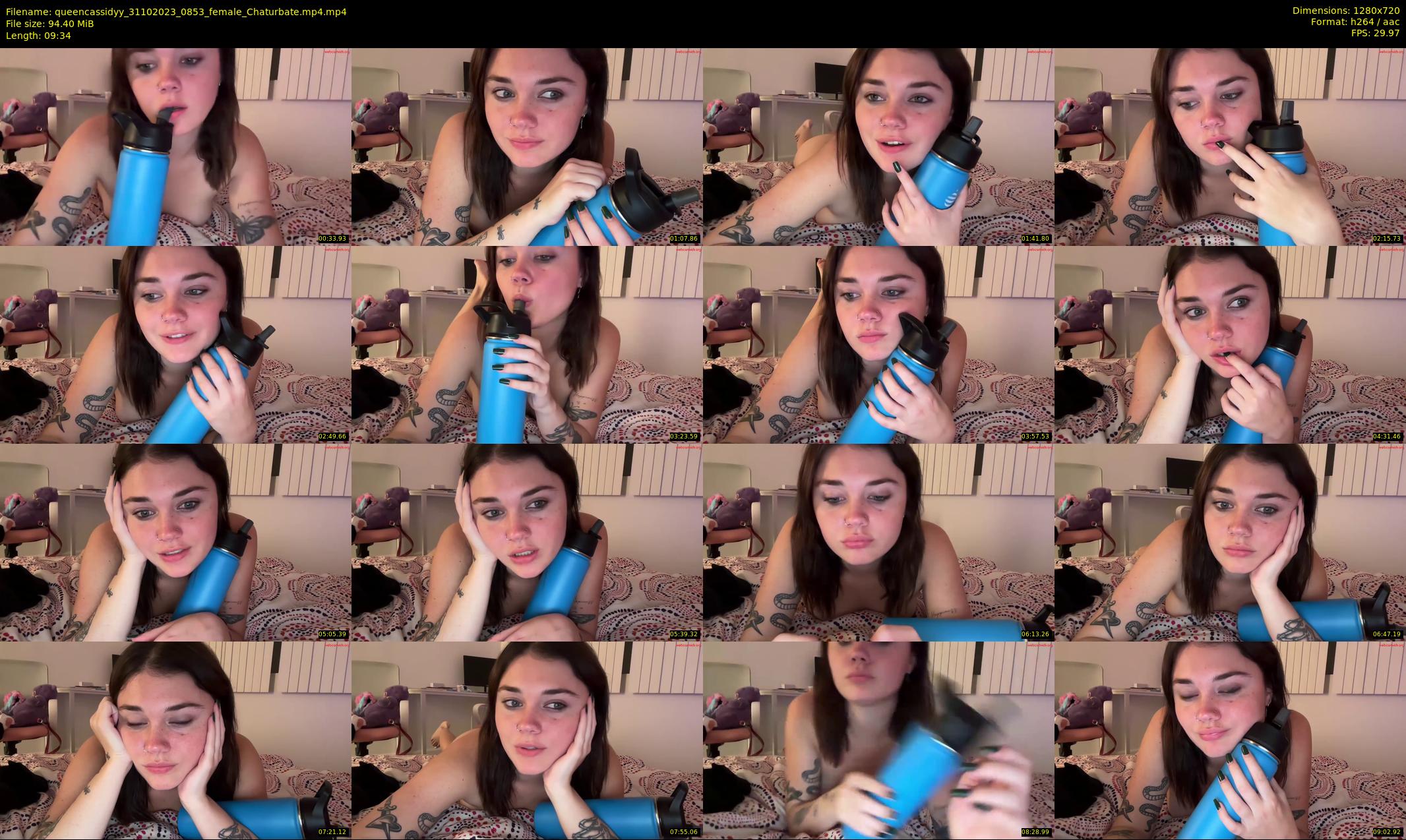 queencassidyy — 10 minute Chaturbate female cam show recording, 720p, Oct 31, 2023