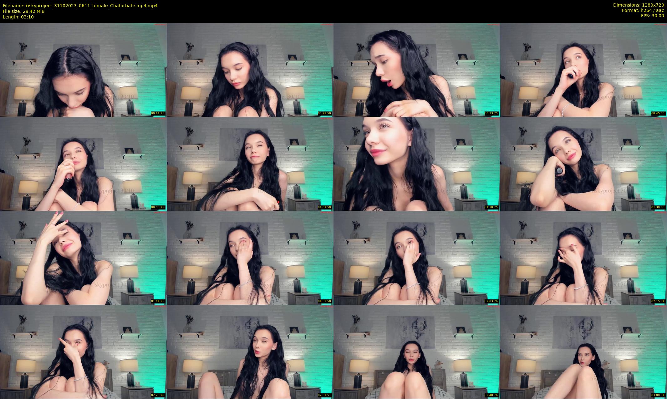 riskyproject — 4 minute Chaturbate couple cam show recording, 720p, Oct 31, 2023