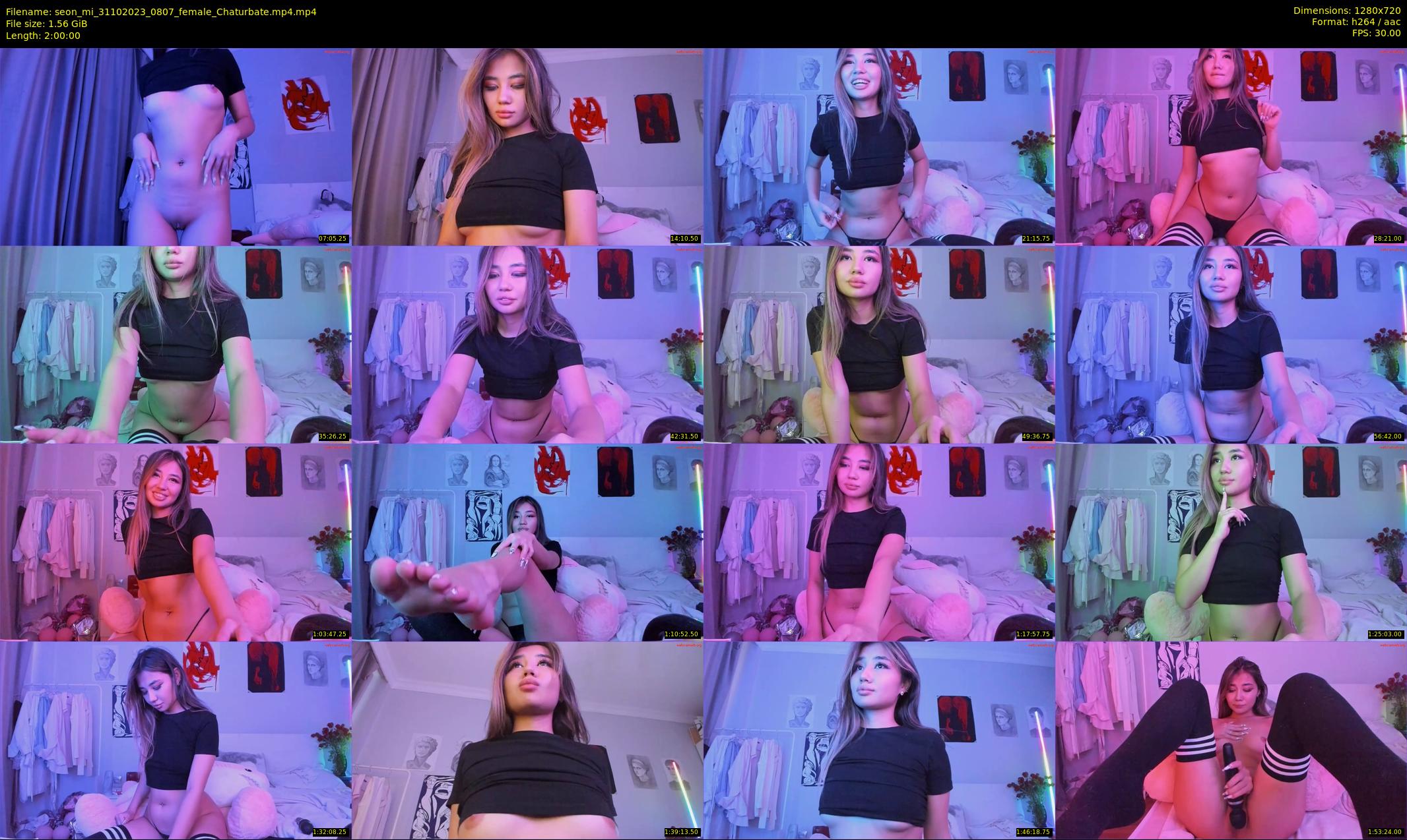 seon_mi — 120 minute Chaturbate female cam show recording, 720p, Oct 31, 2023