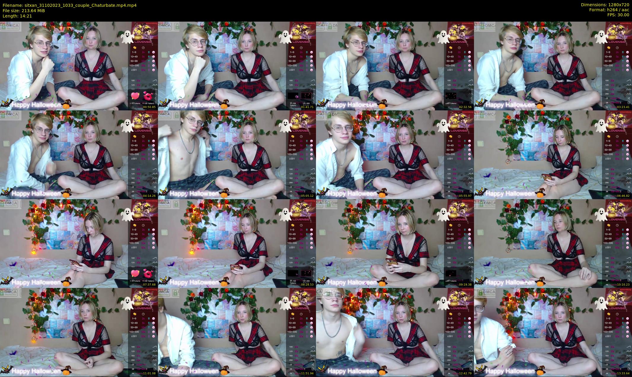 sitxan — 15 minute Chaturbate female cam show recording, 720p, Oct 31, 2023