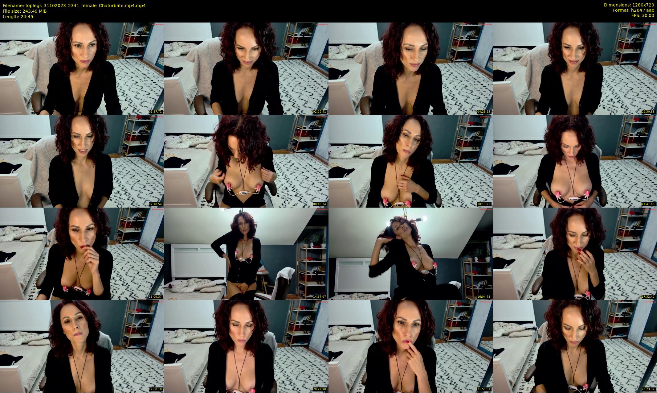 toplegs — 25 minute Chaturbate female cam show recording, 720p, Oct 31, 2023