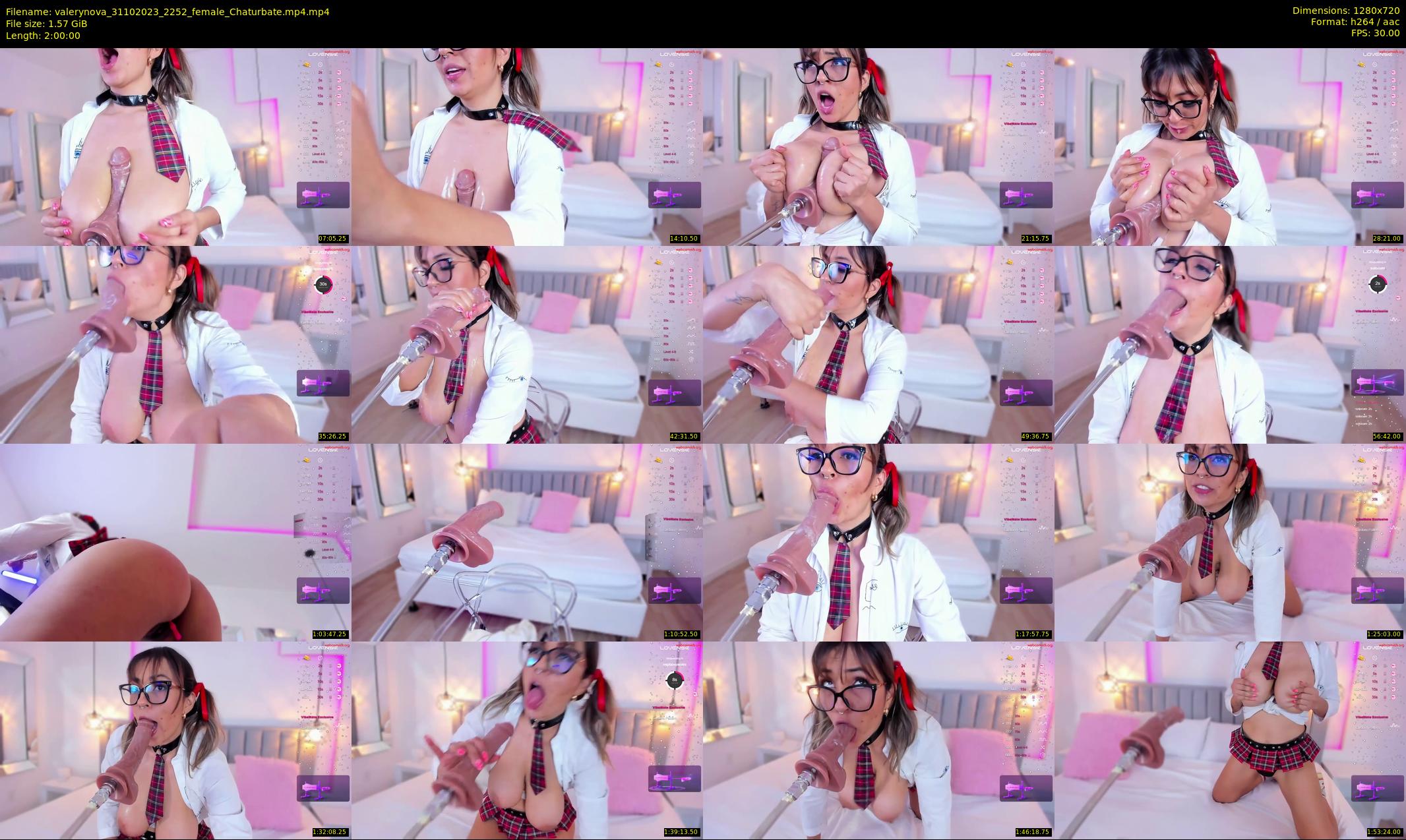 valerynova — 120 minute Chaturbate female cam show recording, 720p, Oct 31, 2023