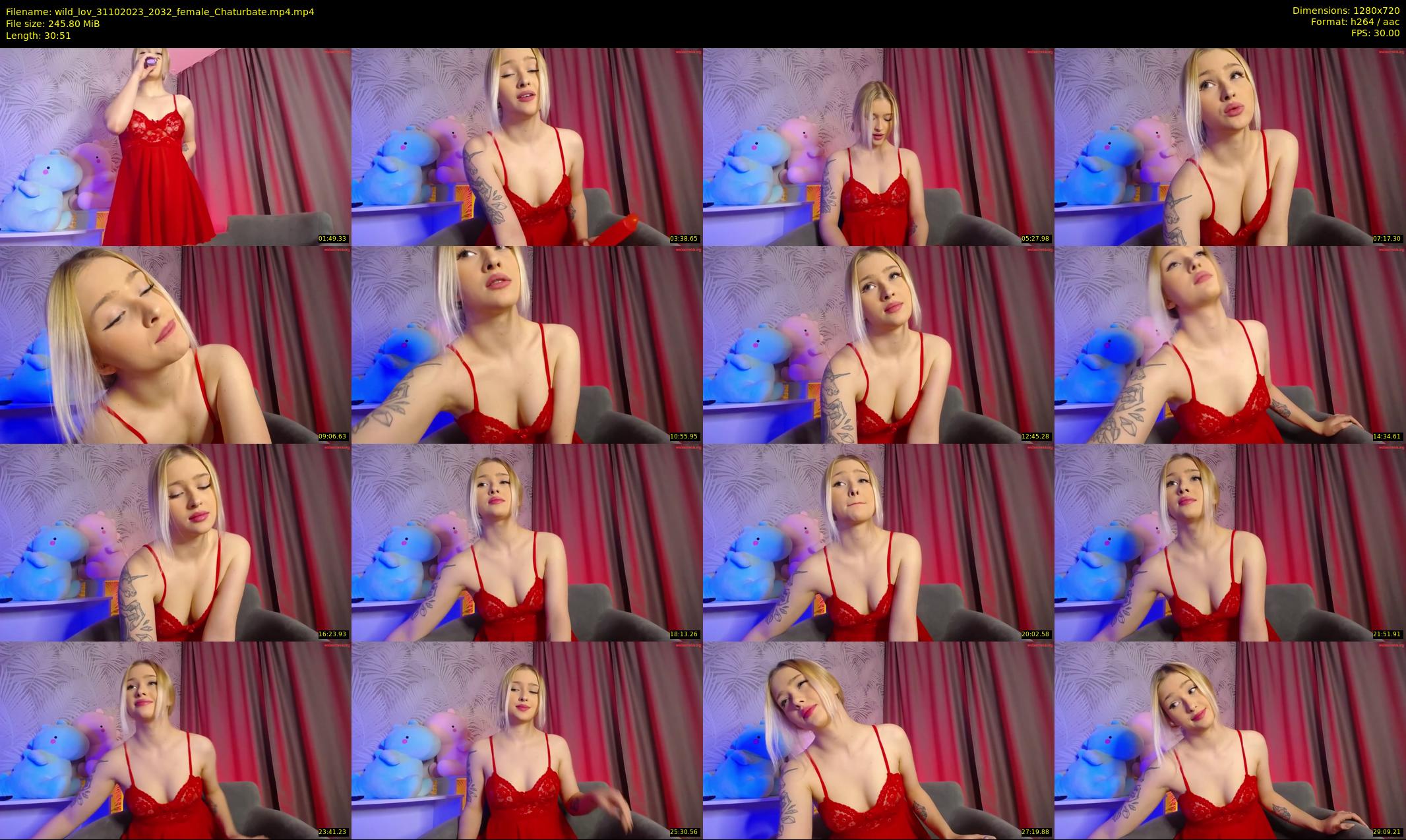 wild_lov — 31 minute Chaturbate female cam show recording, 720p, Oct 31, 2023