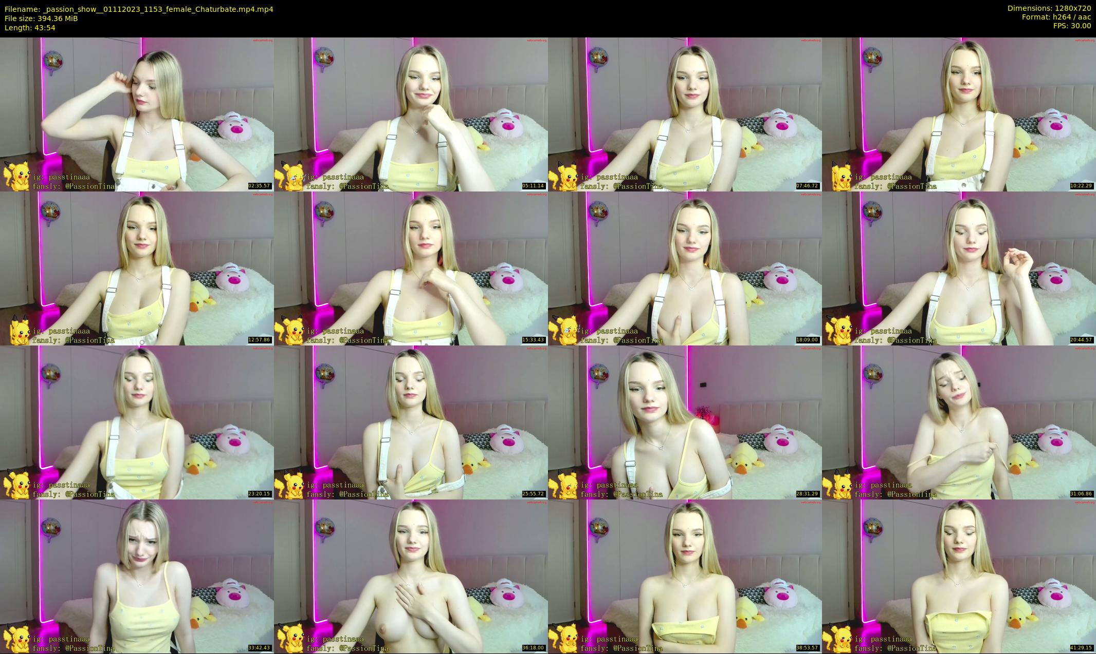 _passion_show_ — 44 minute Chaturbate couple cam show recording, 720p, Nov 1, 2023