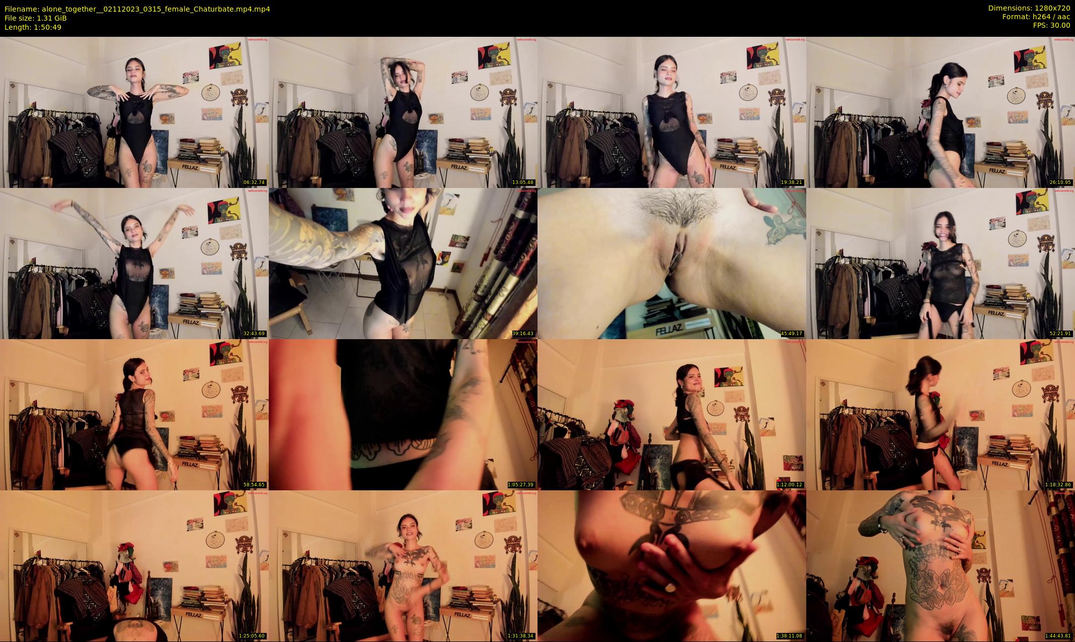 alone_together_ — 111 minute Chaturbate female cam show recording, 720p, Nov 2, 2023