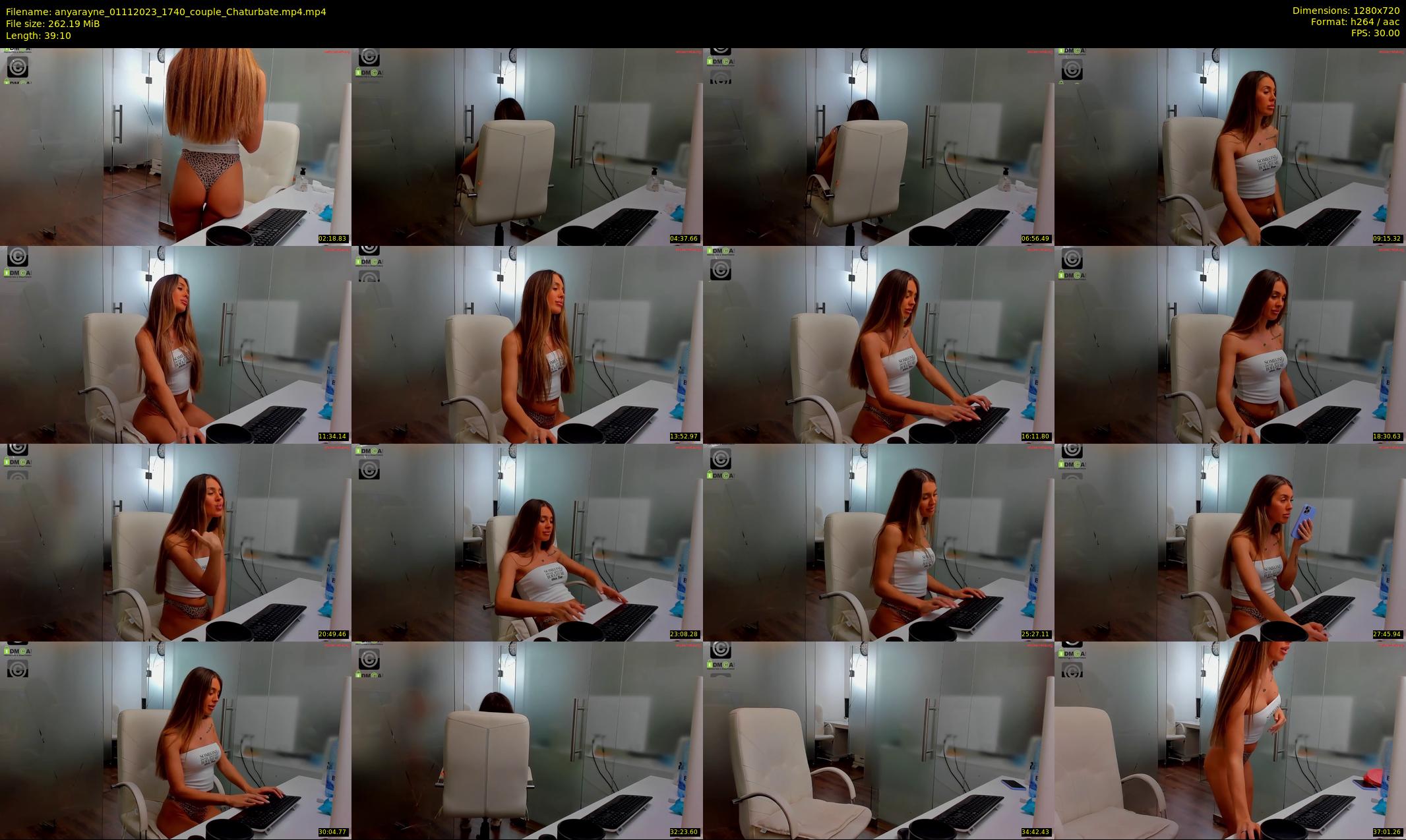 anyarayne — 40 minute Chaturbate female cam show recording, 720p, Nov 1, 2023
