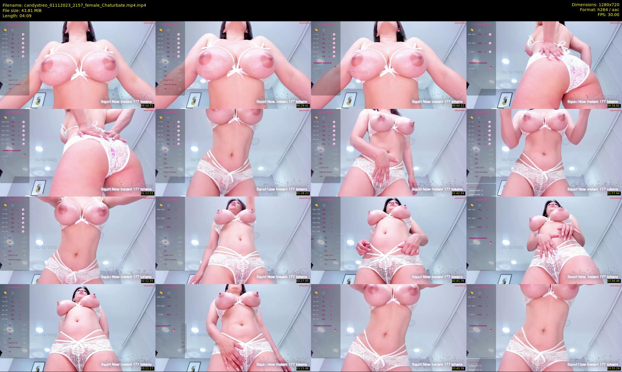 candyxtreo — 5 minute Chaturbate couple cam show recording, 720p, Nov 1, 2023