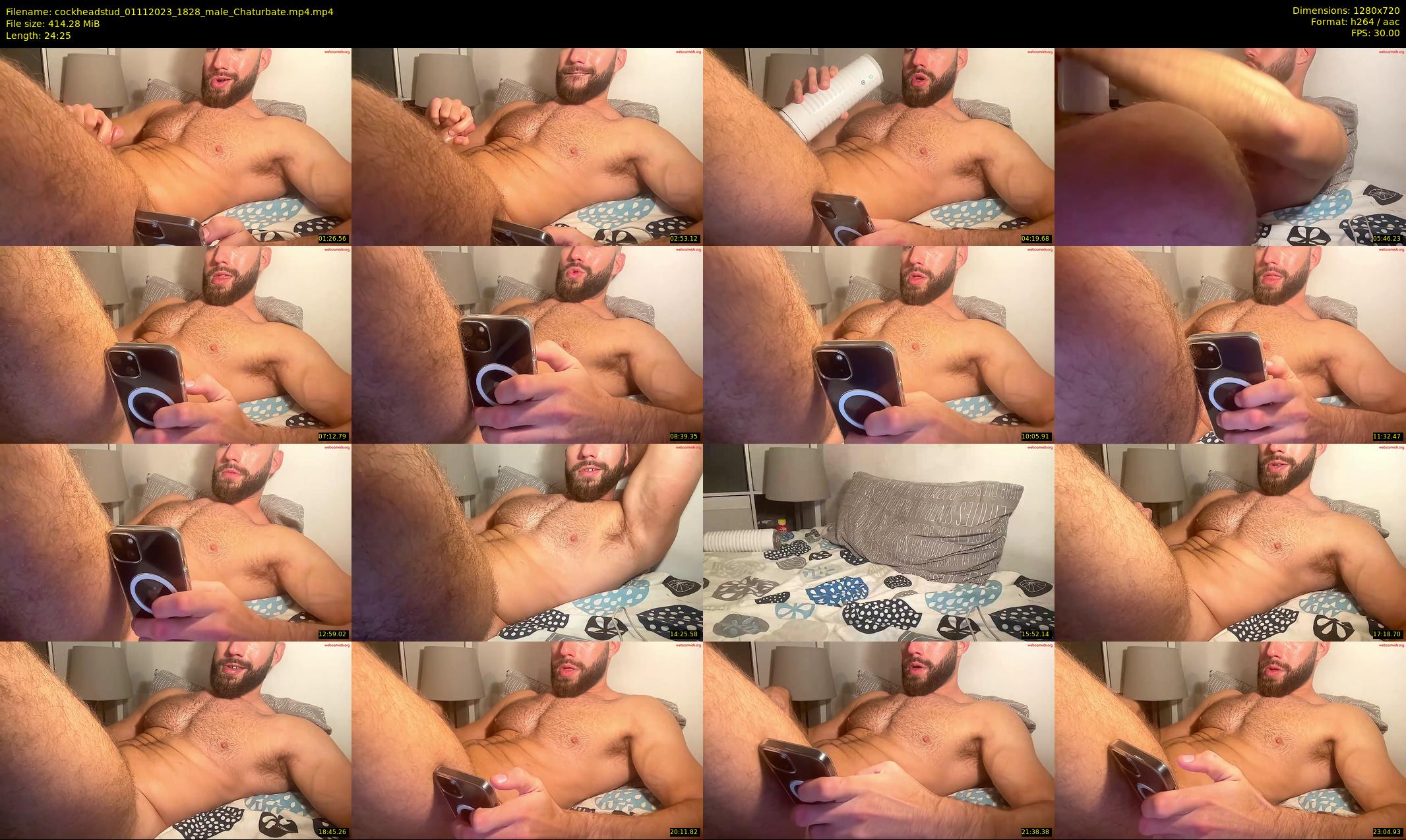 cockheadstud — 25 minute Chaturbate male cam show recording, 720p, Nov 1, 2023