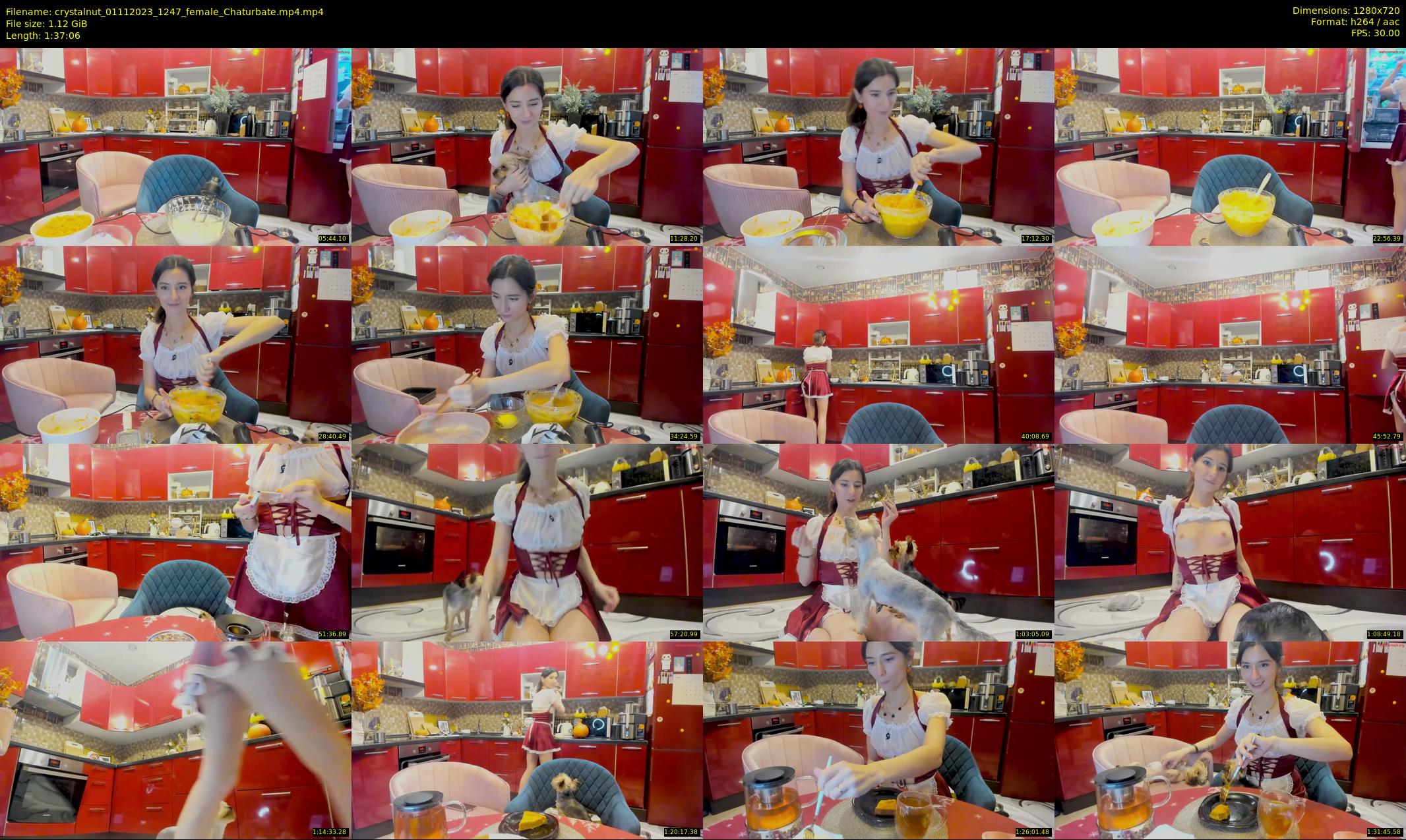 crystalnut — 98 minute Chaturbate female cam show recording, 720p, Nov 1, 2023