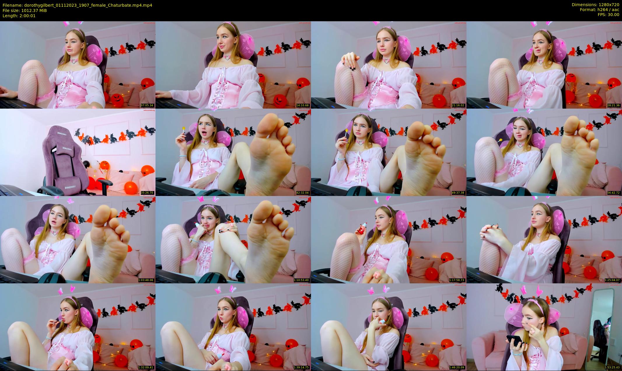 dorothygilbert — 121 minute Chaturbate female cam show recording, 720p, Nov 1, 2023