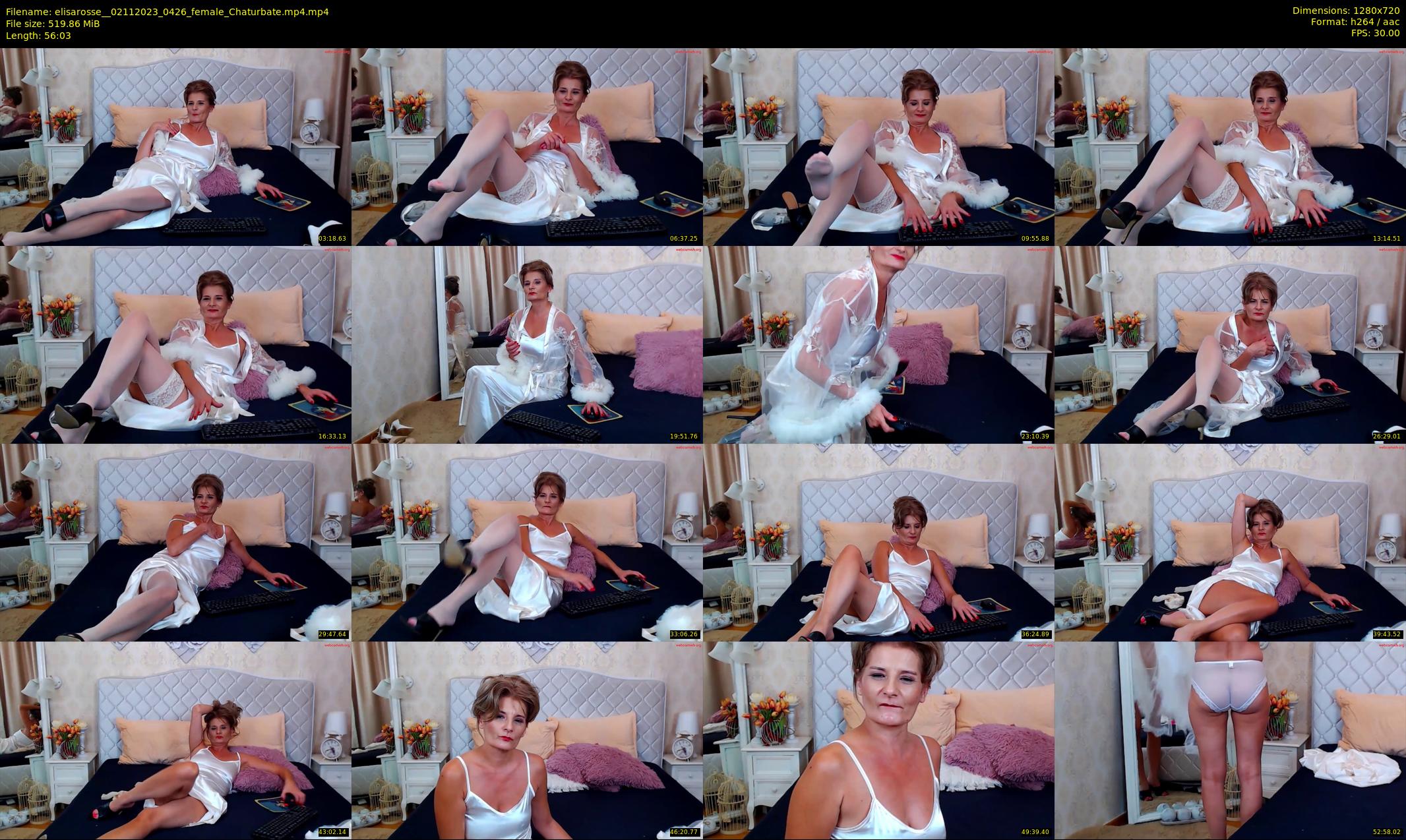 elisarosse_ — 57 minute Chaturbate female cam show recording, 720p, Nov 2, 2023