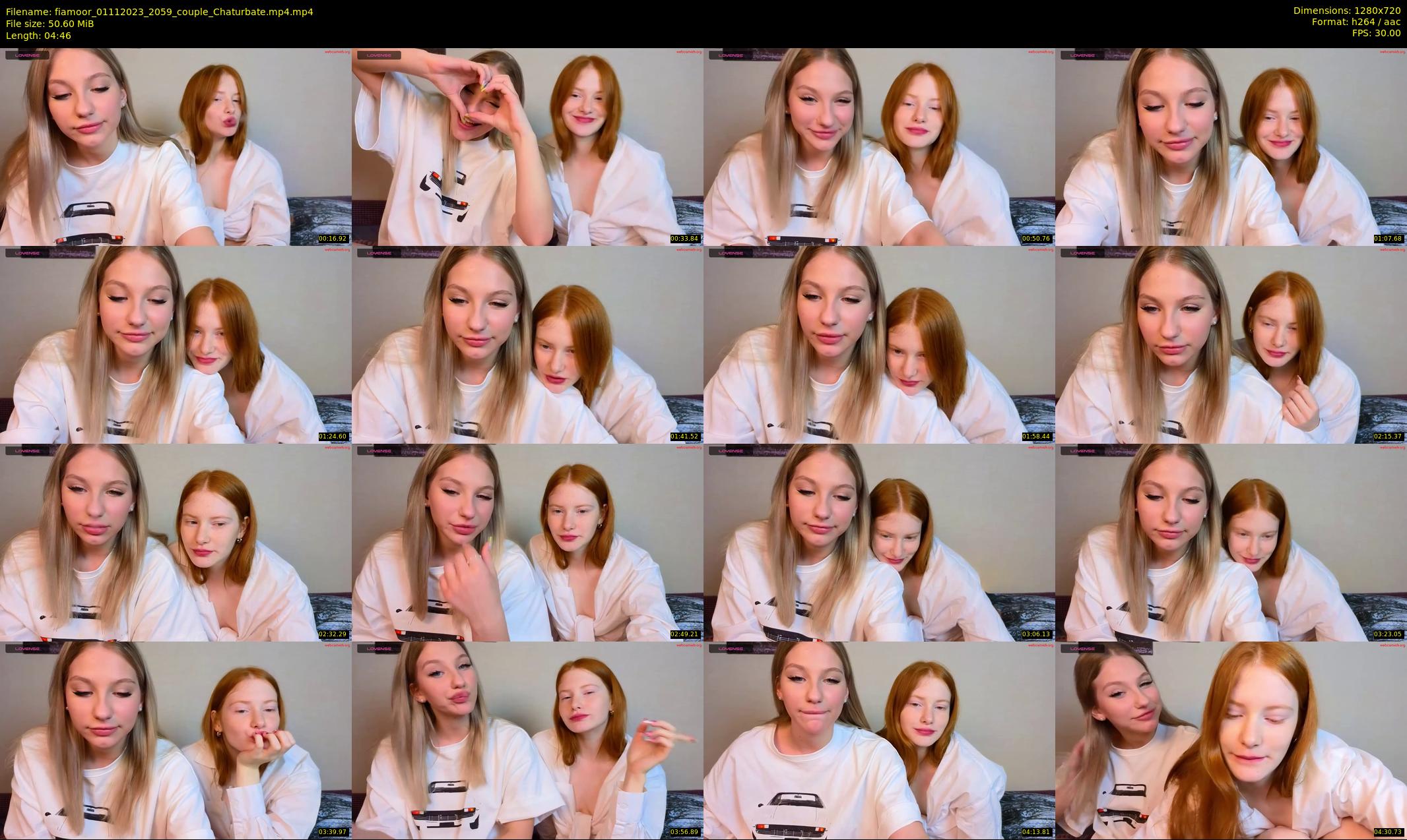 fiamoor — 5 minute Chaturbate female cam show recording, 720p, Nov 1, 2023