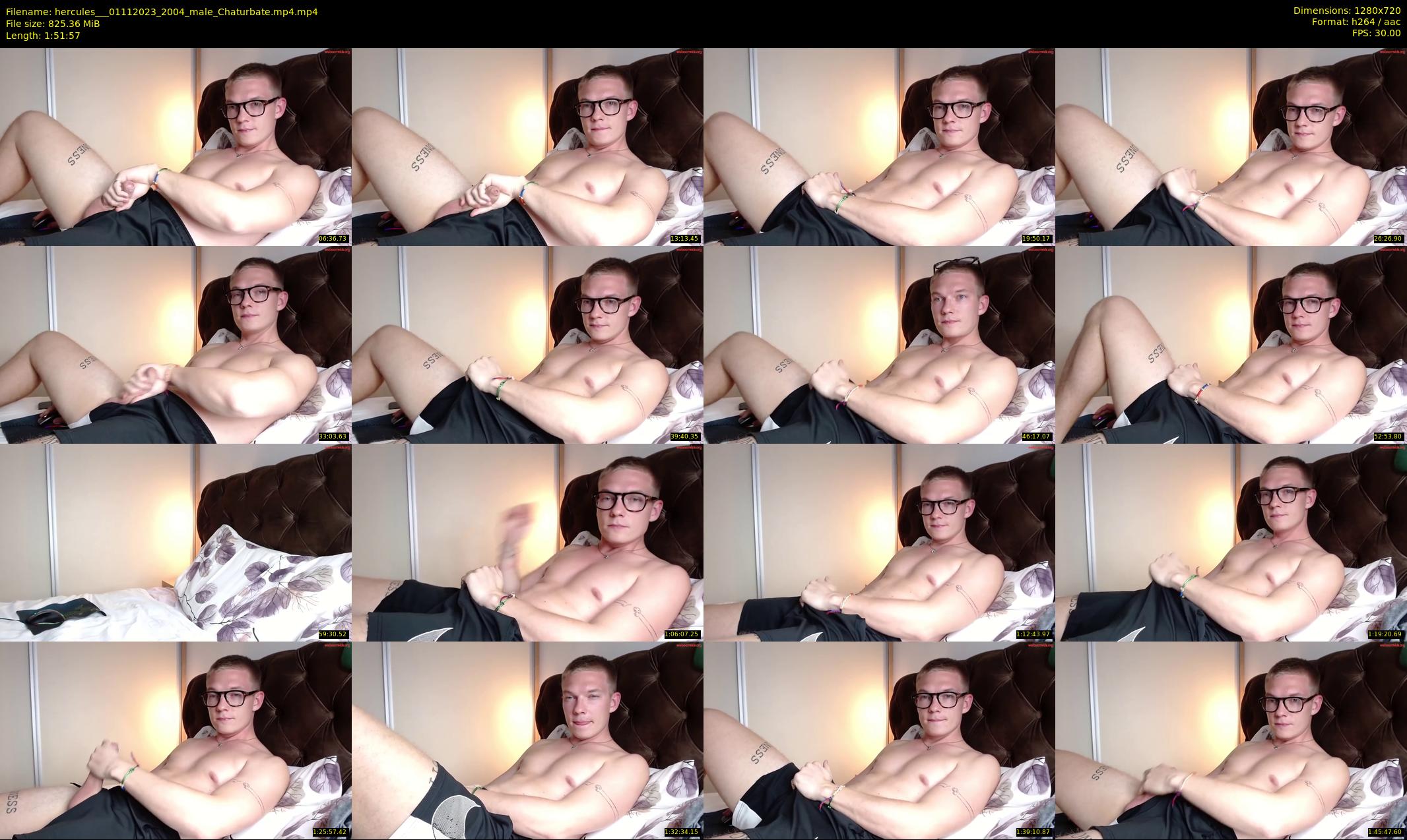 hercules__ — 112 minute Chaturbate male cam show recording, 720p, Nov 1, 2023