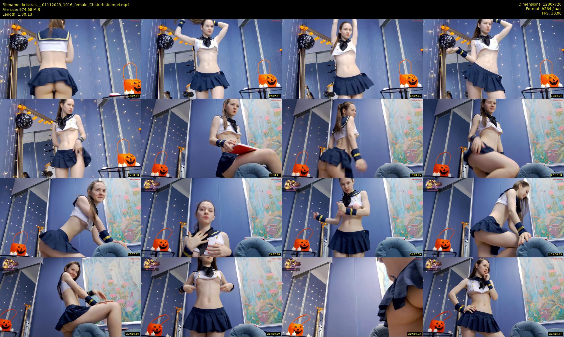 kriskras__ — 91 minute Chaturbate female cam show recording, 720p, Nov 1, 2023