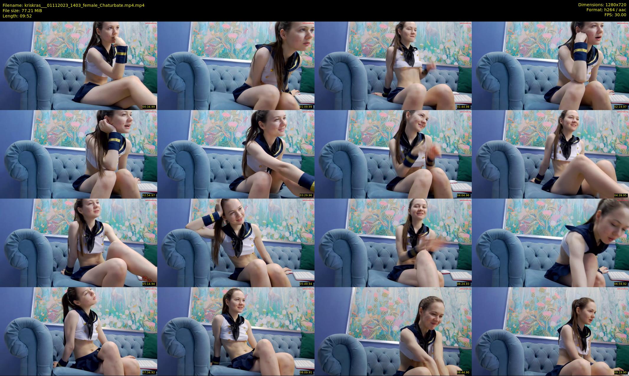 kriskras__ — 10 minute Chaturbate female cam show recording, 720p, Nov 1, 2023