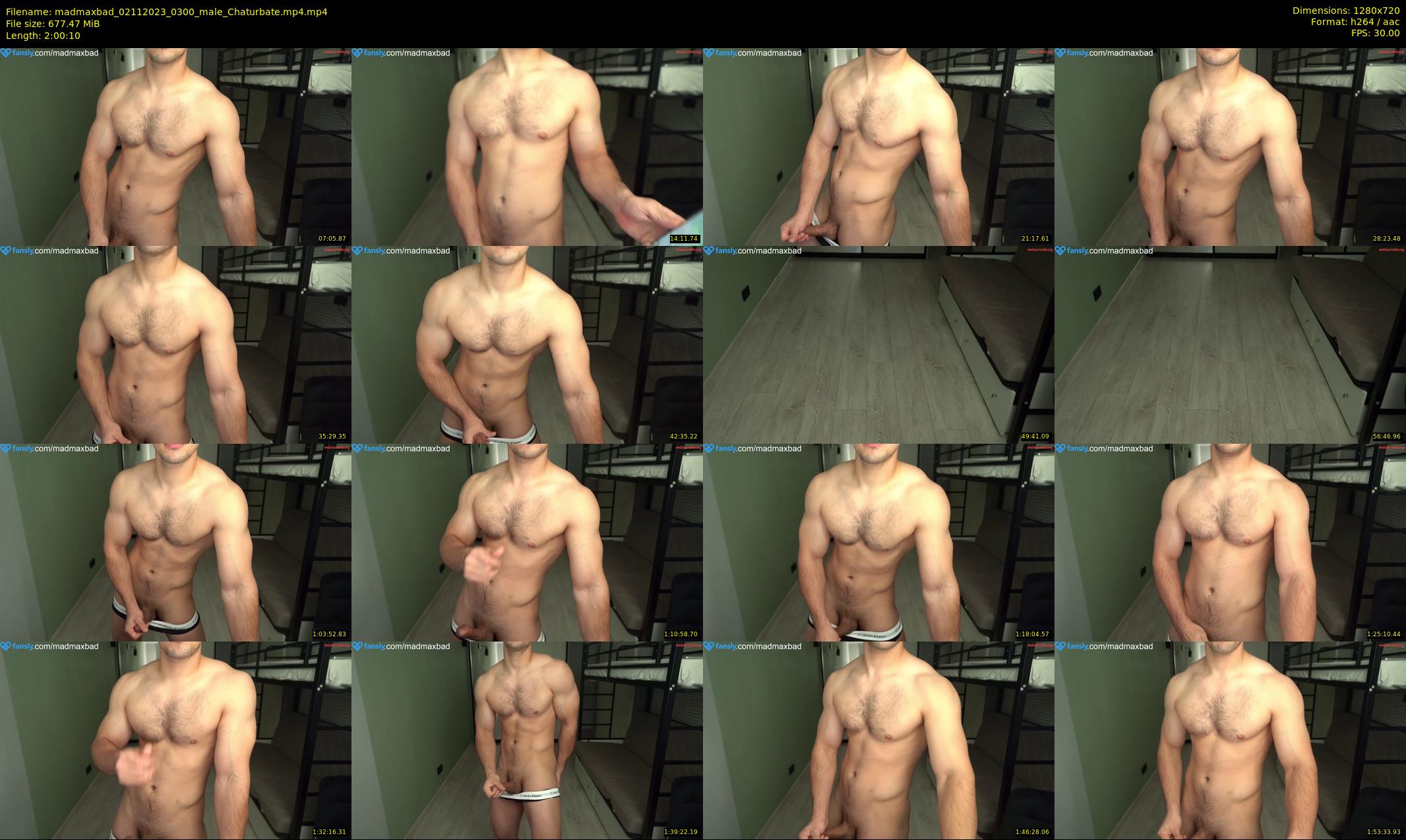 madmaxbad — 121 minute Chaturbate male cam show recording, 720p, Nov 2, 2023