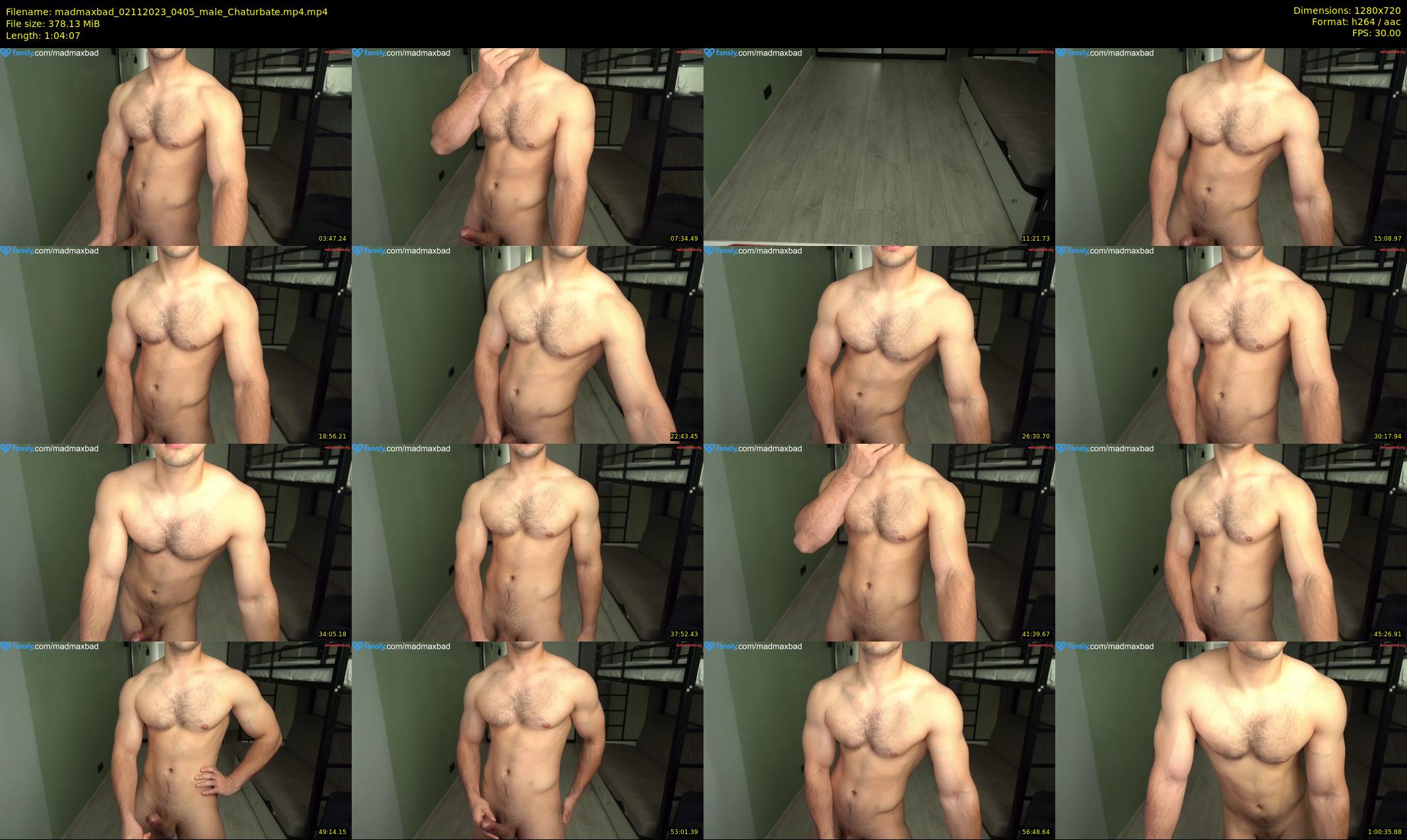 madmaxbad — 65 minute Chaturbate male cam show recording, 720p, Nov 2, 2023