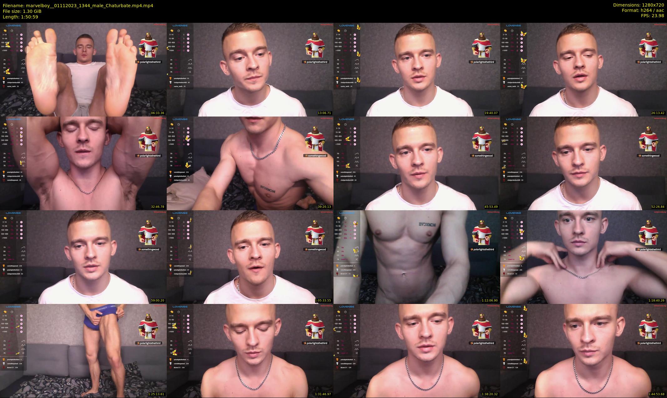 marvelboy_ — 111 minute Chaturbate male cam show recording, 720p, Nov 1, 2023