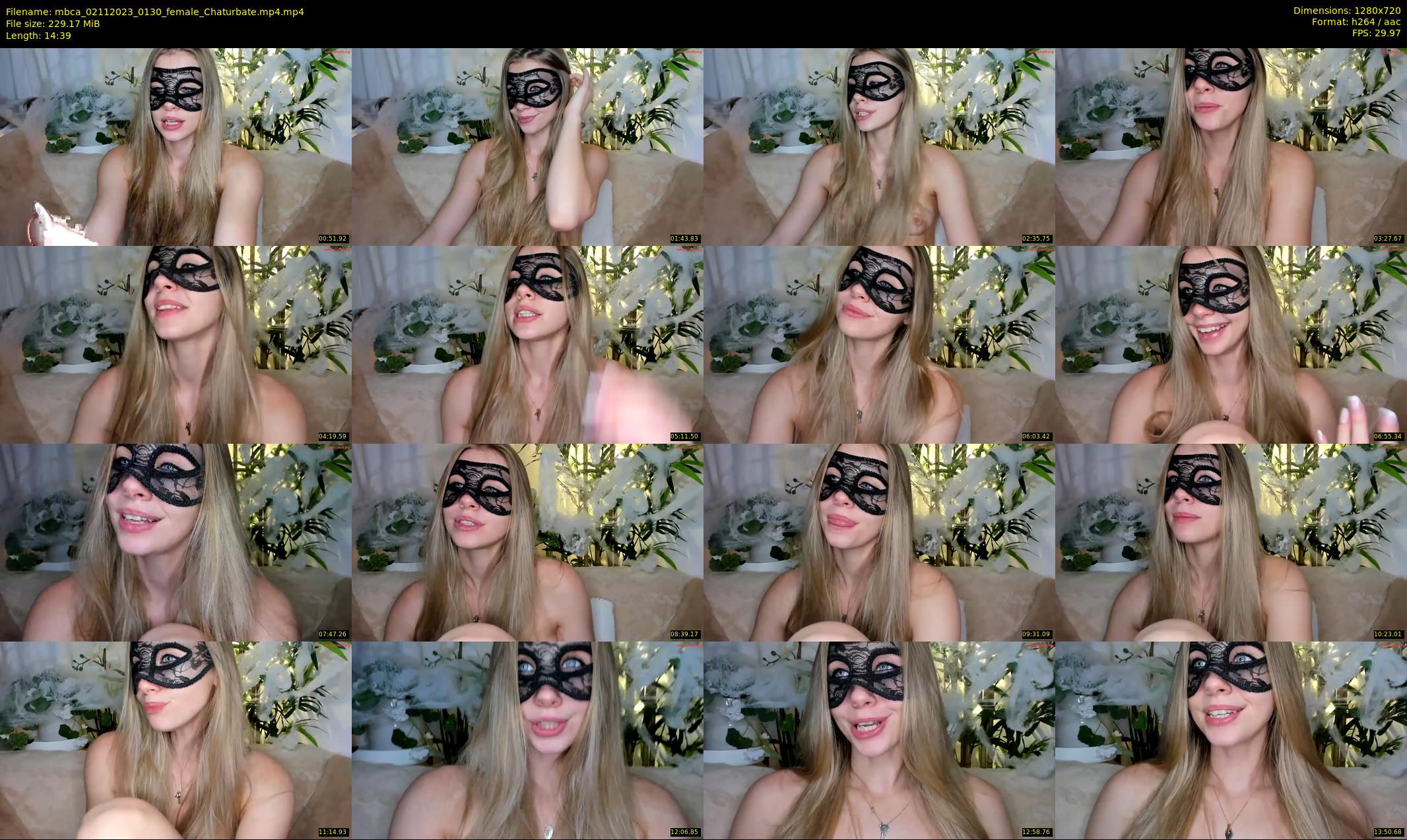mbca — 15 minute Chaturbate couple cam show recording, 720p, Nov 2, 2023