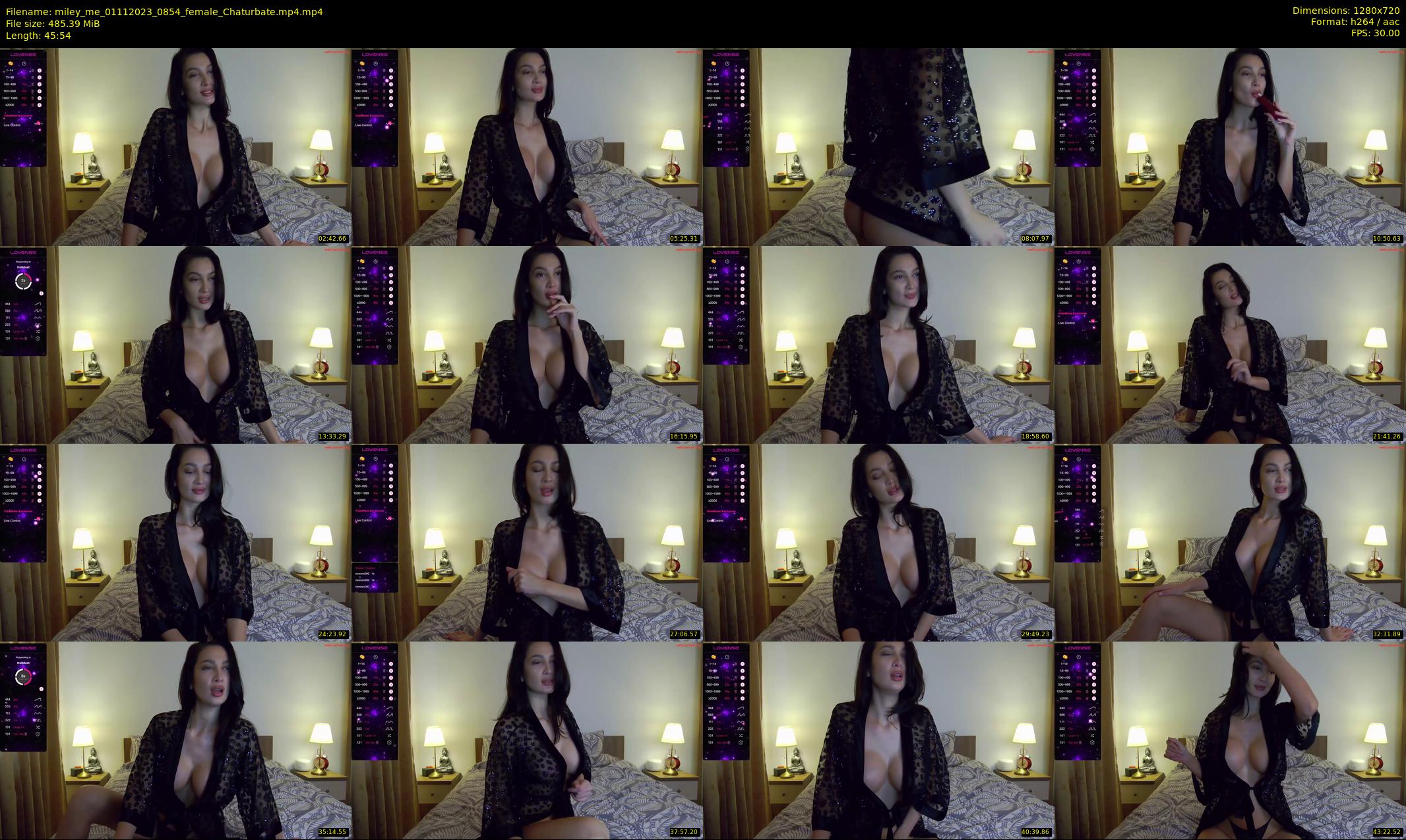 miley_me — 46 minute Chaturbate female cam show recording, 720p, Nov 1, 2023