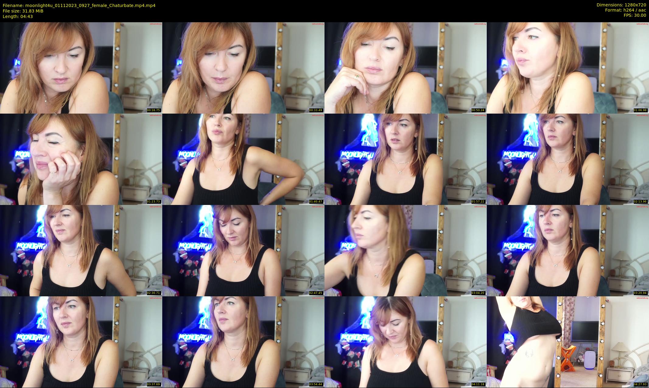 moonlight4u — 5 minute Chaturbate female cam show recording, 720p, Nov 1, 2023