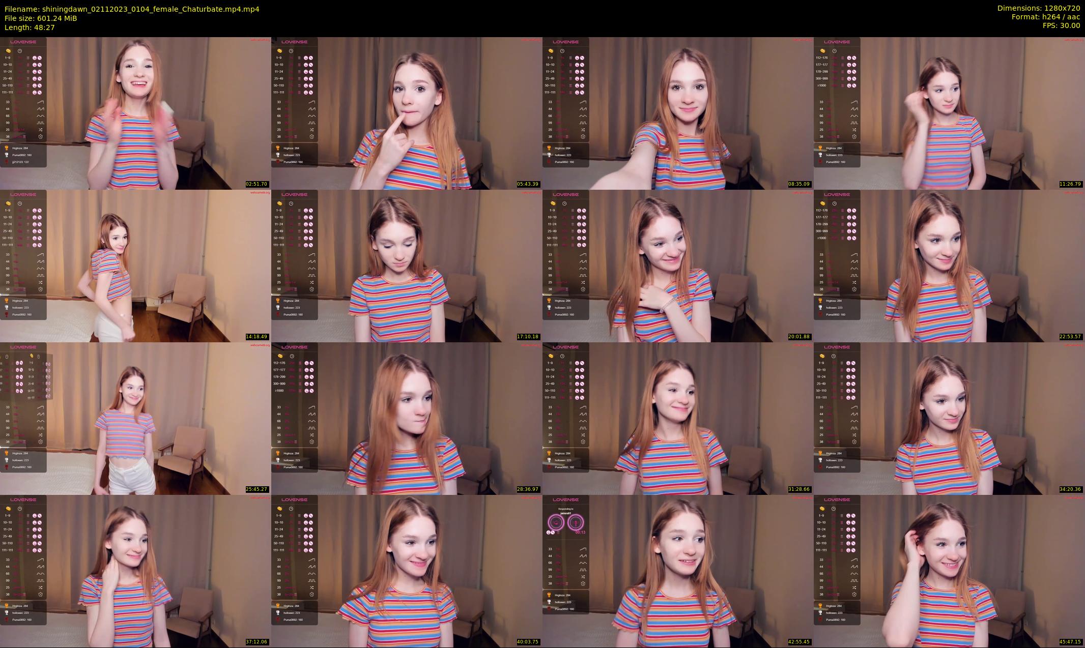 shiningdawn — 49 minute Chaturbate female cam show recording, 720p, Nov 2, 2023