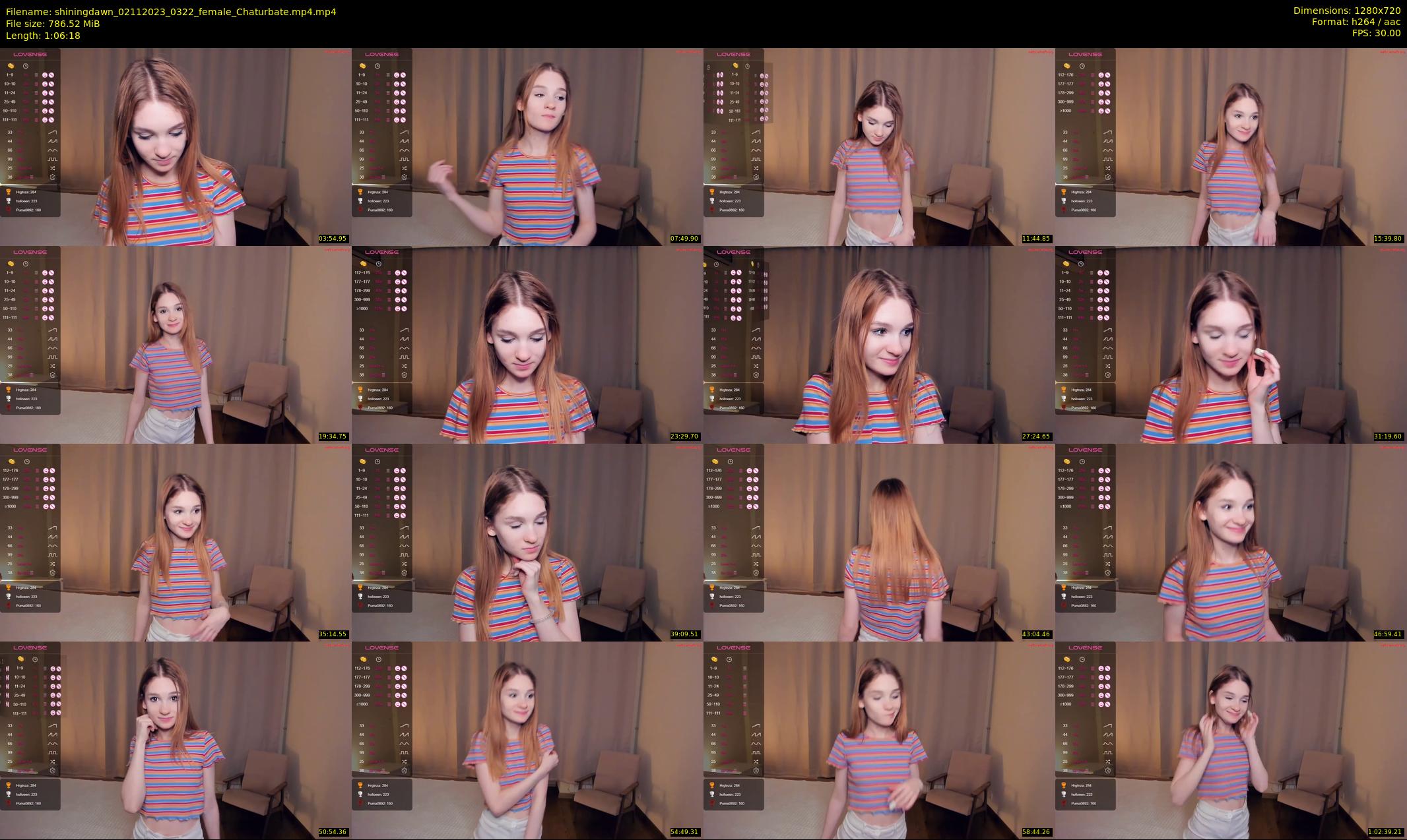 shiningdawn — 67 minute Chaturbate female cam show recording, 720p, Nov 2, 2023