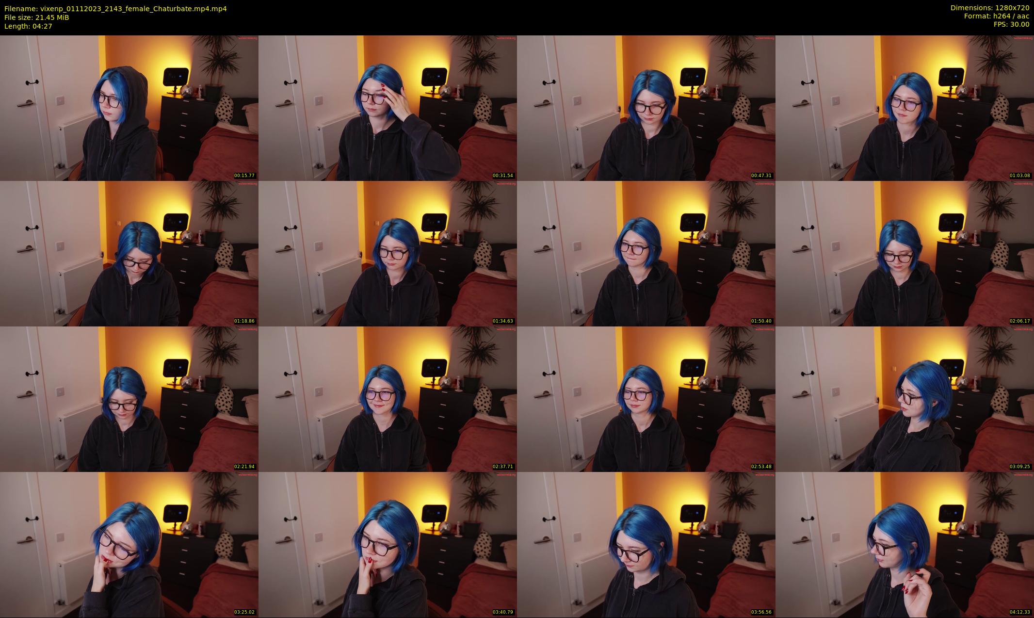 vixenp — 5 minute Chaturbate female cam show recording, 720p, Nov 1, 2023