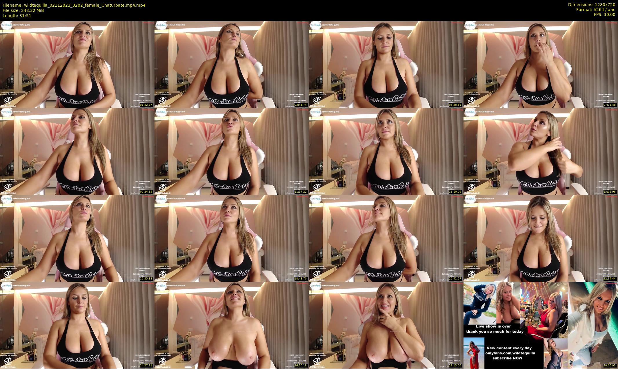 wildtequilla — 32 minute Chaturbate couple cam show recording, 720p, Nov 2, 2023