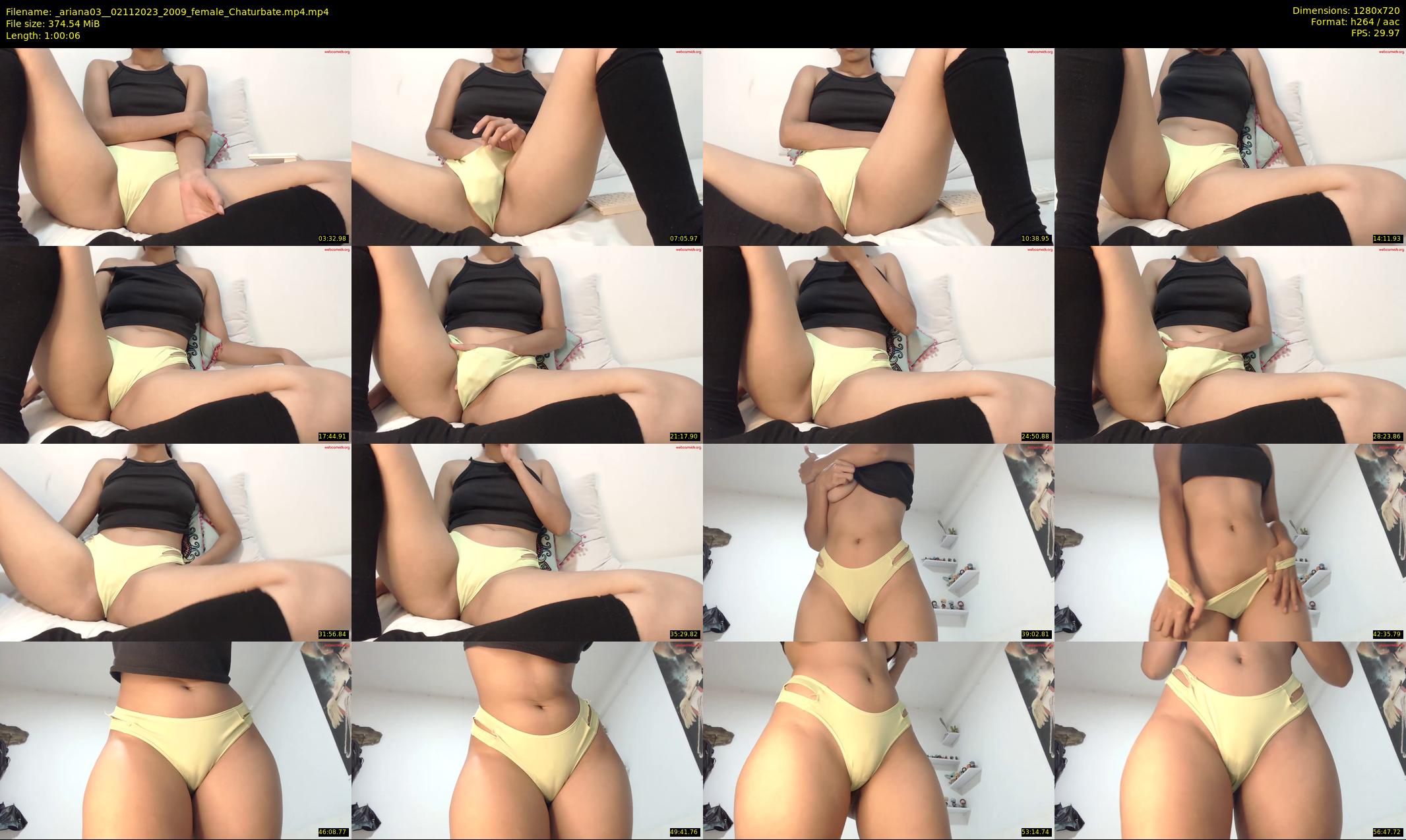 _ariana03_ — 61 minute Chaturbate female cam show recording, 720p, Nov 2, 2023
