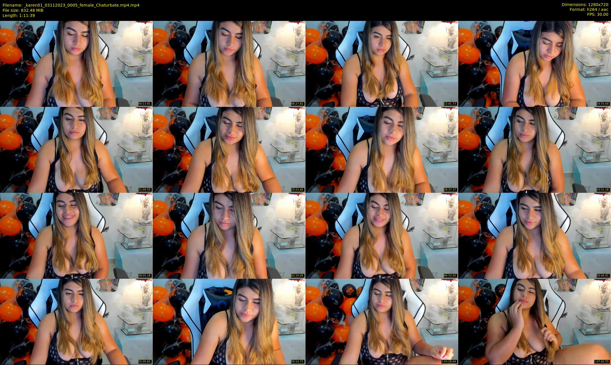 _karen01 — 72 minute Chaturbate female cam show recording, 720p, Nov 3, 2023